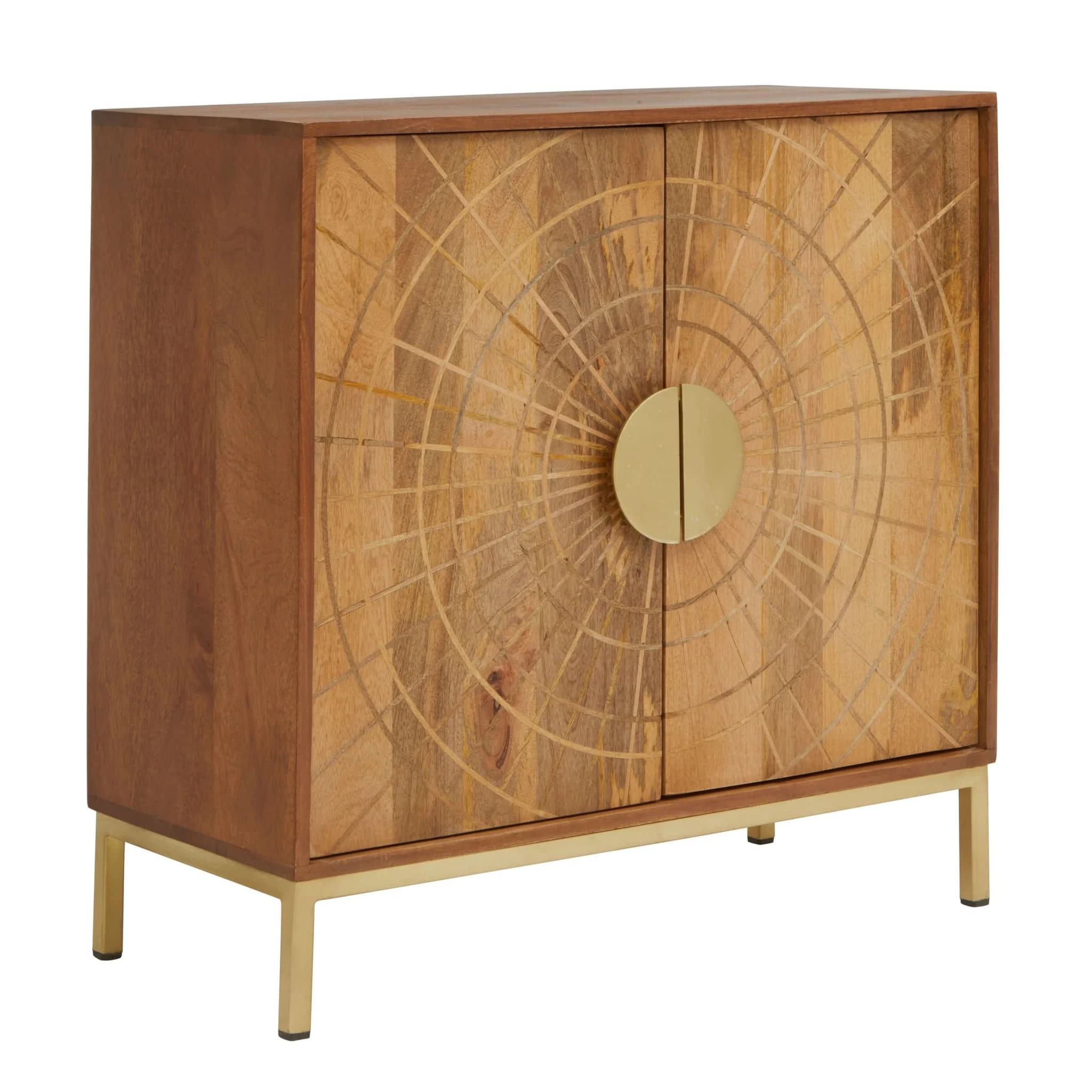 Sona Two Door Mango Wood Sideboard - Bookcases & shelving, photo 4 of 8