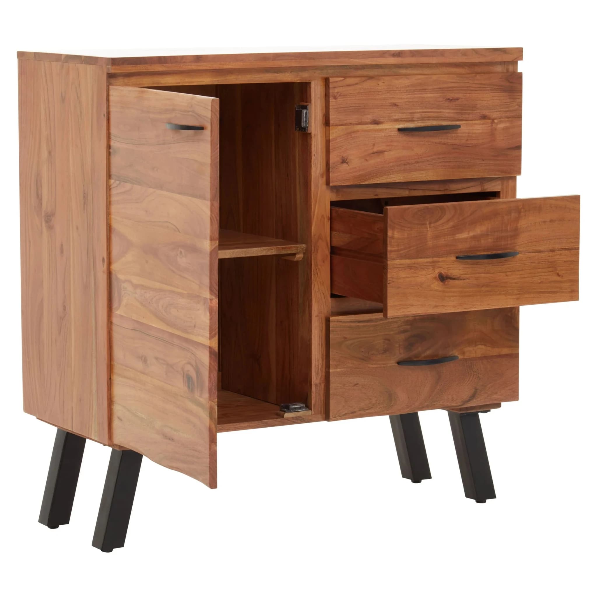 Nashik Small Acacia Sideboard - Bookcases & shelving, photo 4 of 8