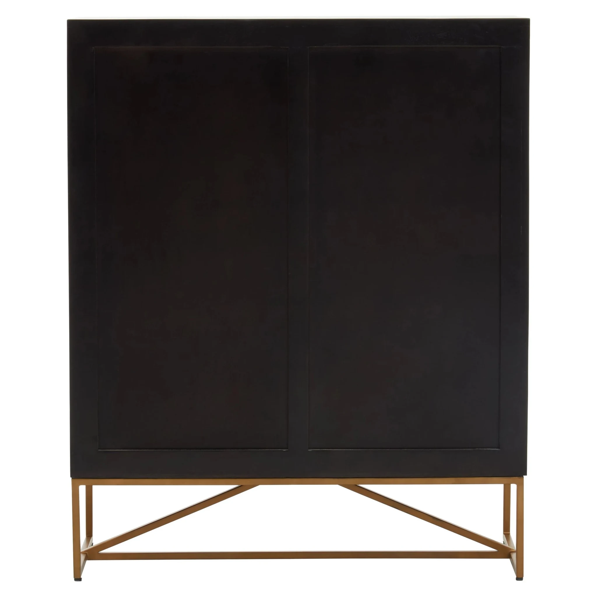 Kochi Black Mango Wood Cabinet - Bookcases & shelving, photo 2 of 8