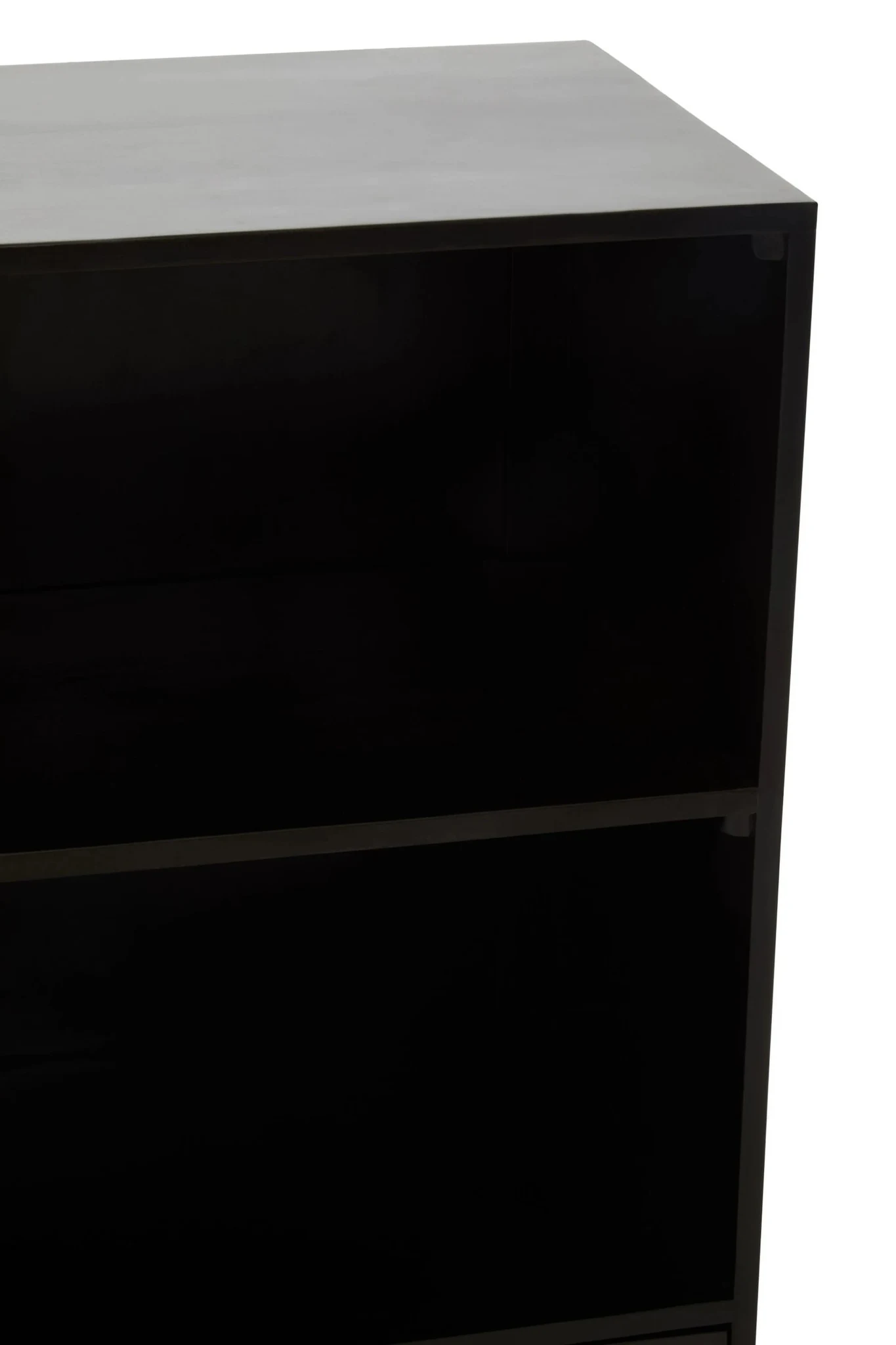 Kochi Black Mango Wood Cabinet - Bookcases & shelving, photo 8 of 8