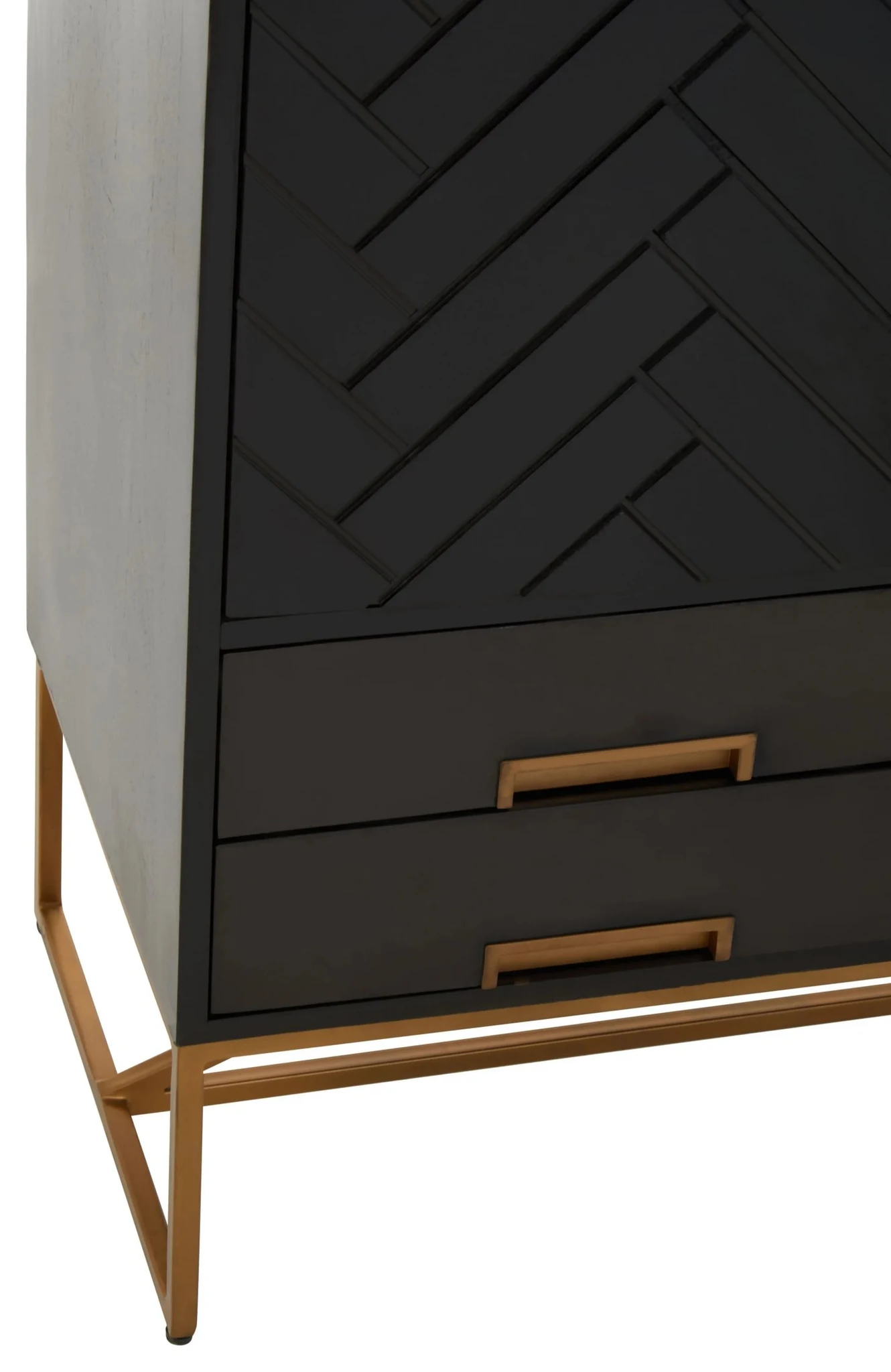 Kochi Black Mango Wood Cabinet - Bookcases & shelving, photo 7 of 8