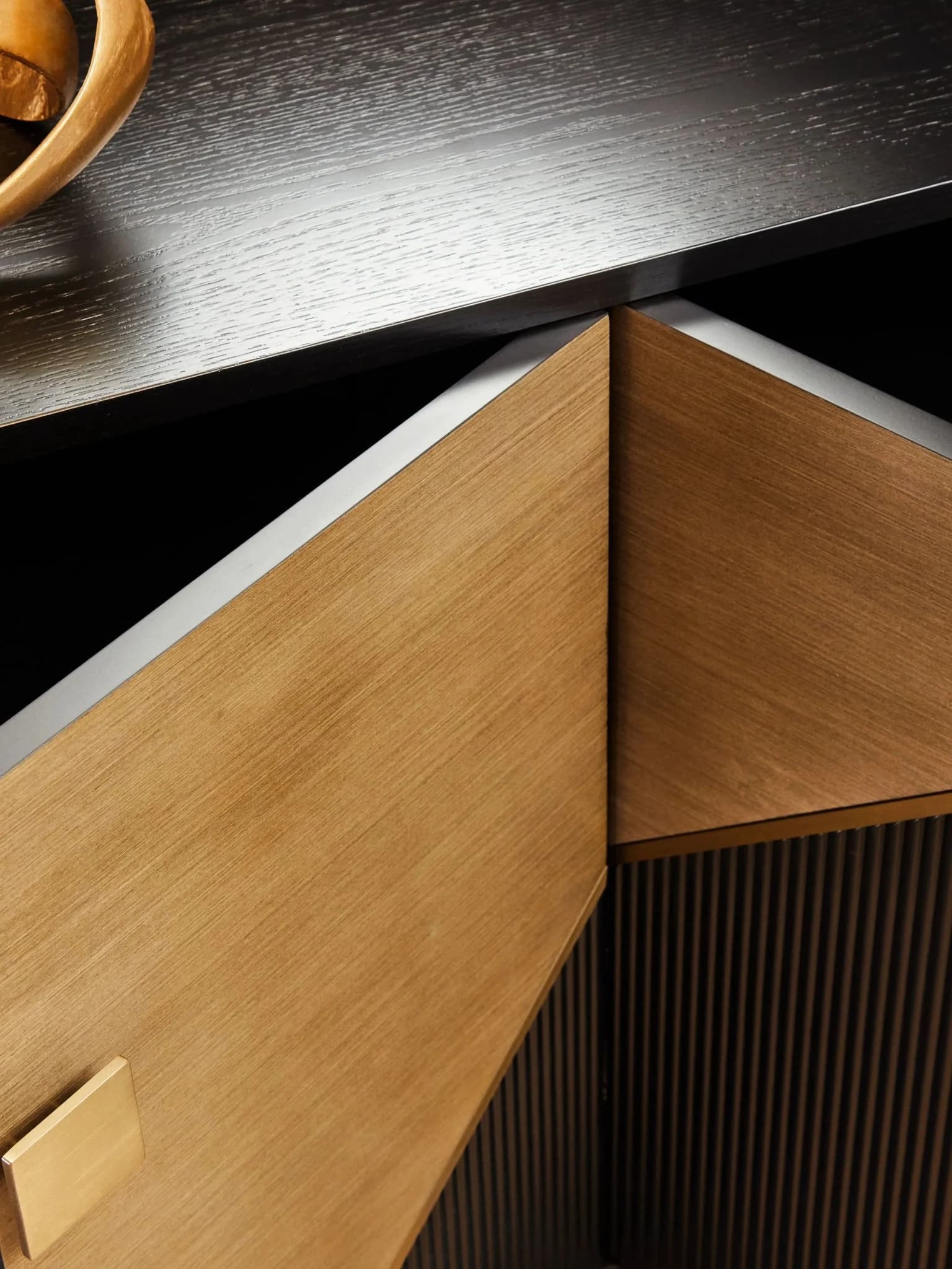 Davoli Black And Grey Sideboard - Bookcases & shelving, photo 4 of 8