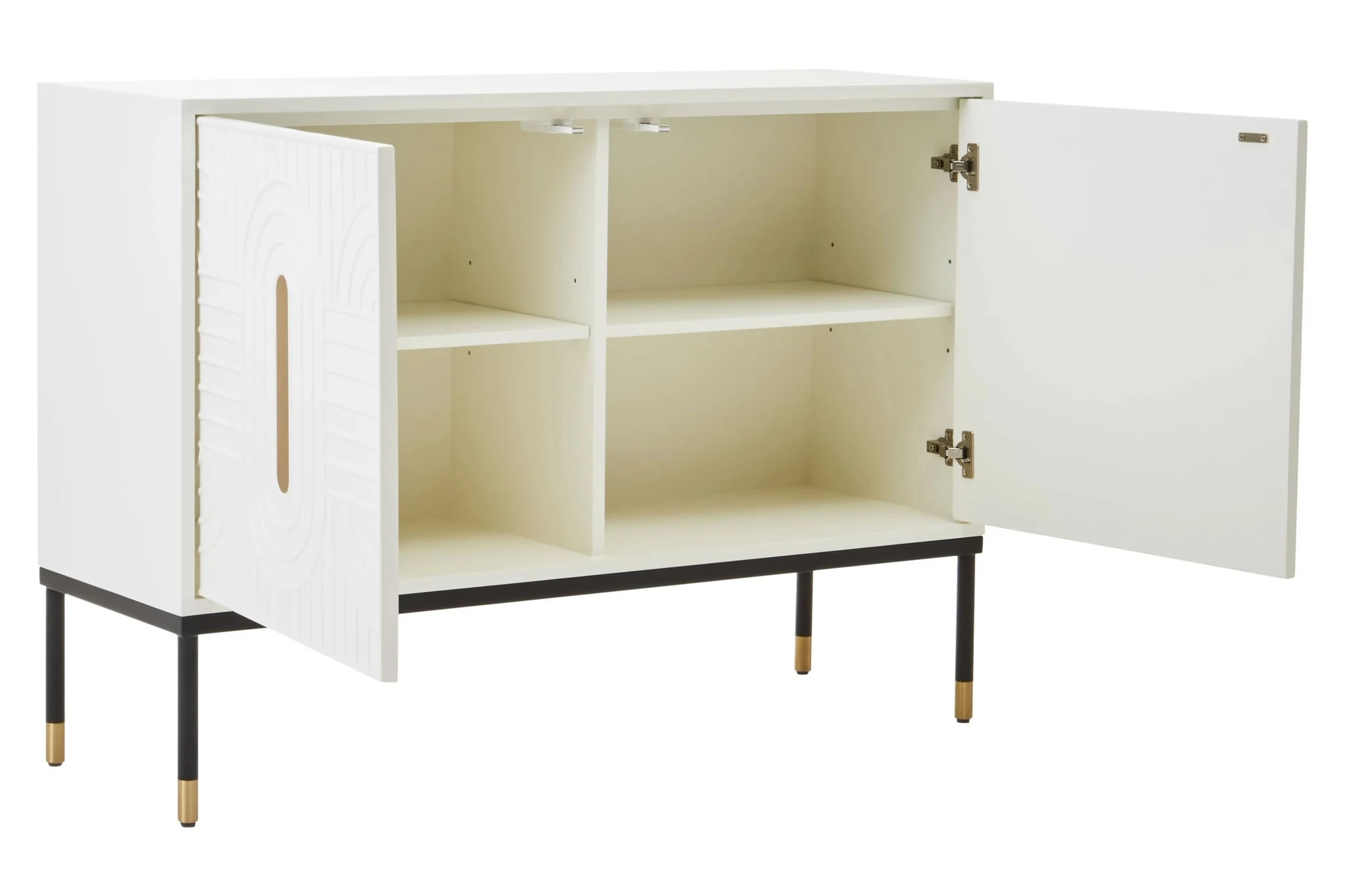 Danta Off White Two Door Sideboard - Bookcases & shelving, photo 7 of 8