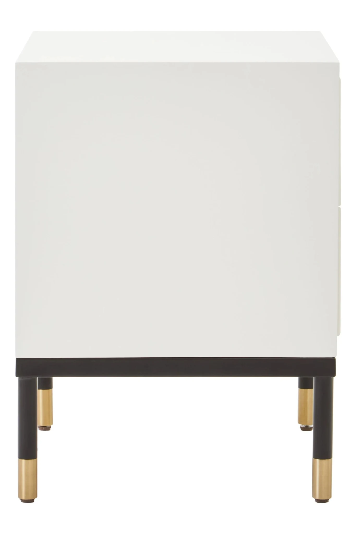 Danta Off White 2 Drawer Side Table - Tables, photo 7 of 8