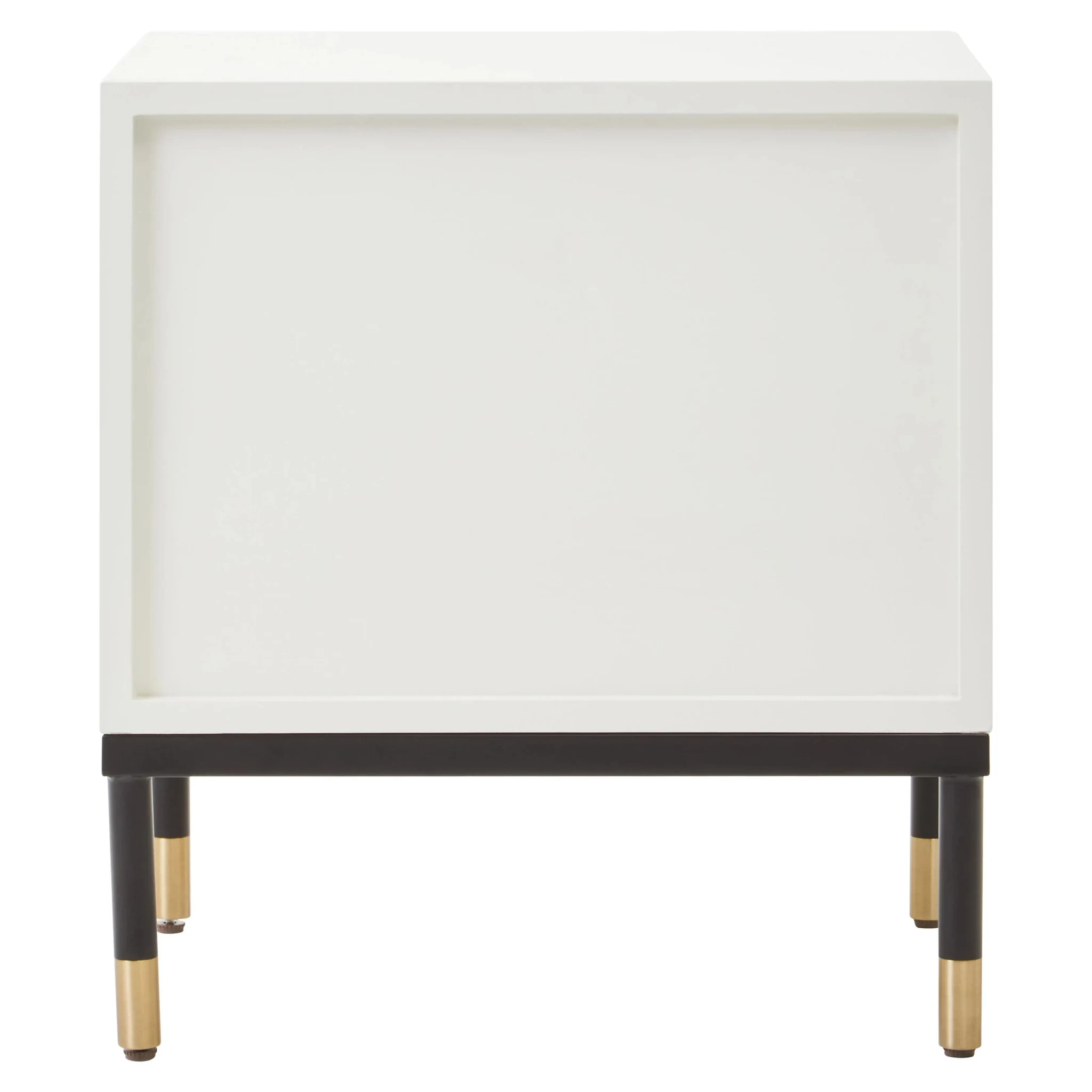 Danta Off White 2 Drawer Side Table - Tables, photo 6 of 8