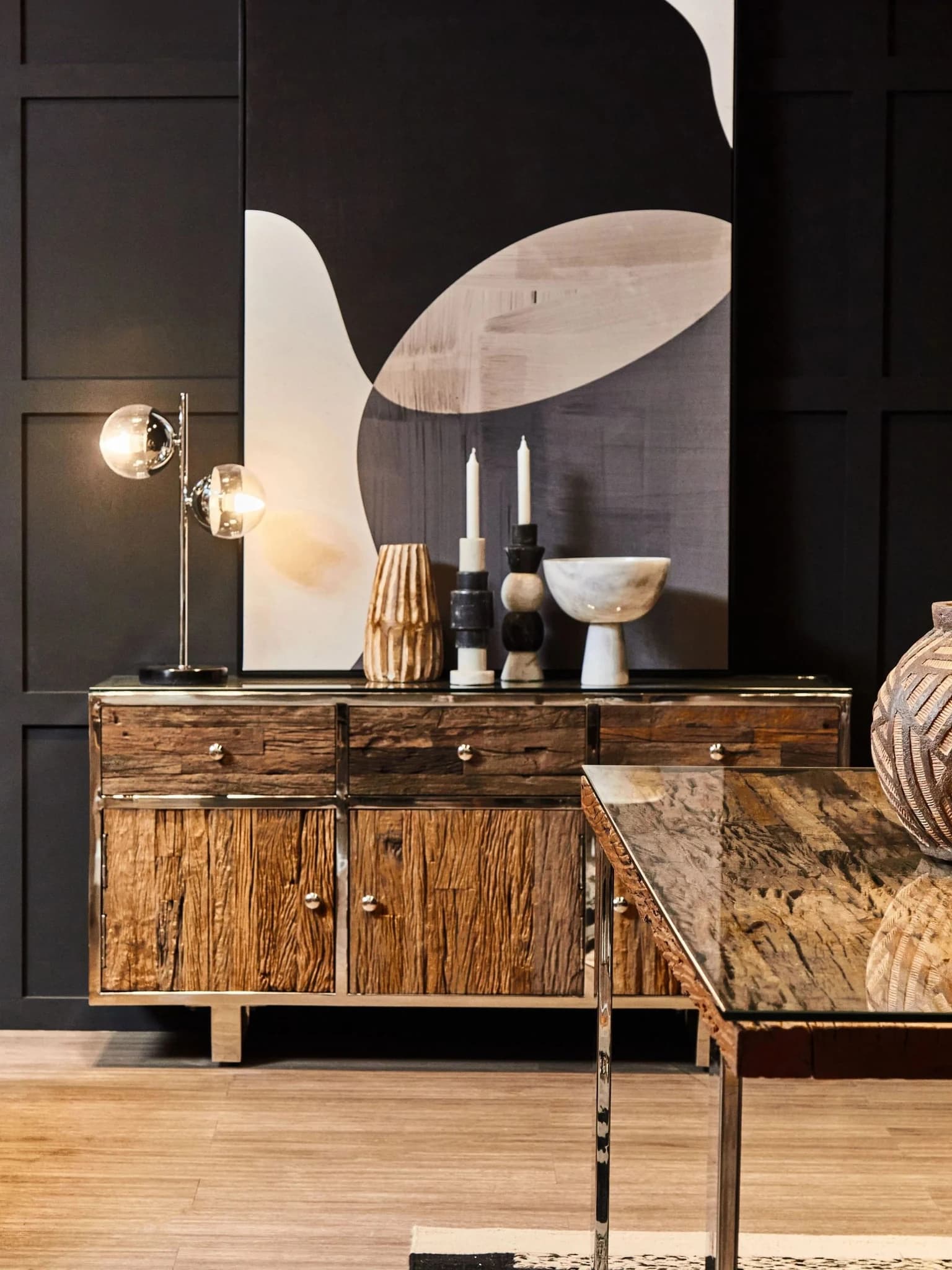 Kerala Natural Recycled Wood Sideboard - Bookcases & shelving, photo 2 of 8