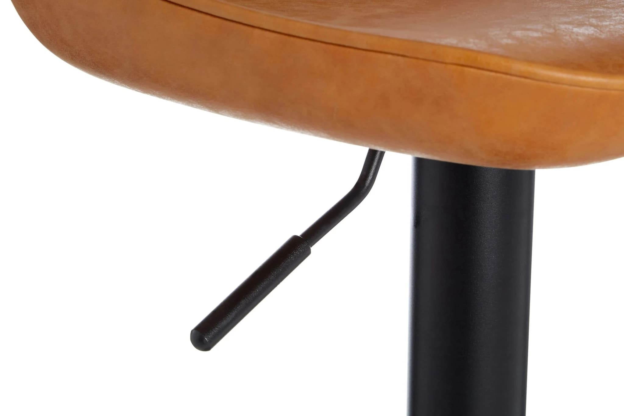 Dalston Tan Set Of Two Bar Leather Effect Stools - Seating, photo 8 of 8
