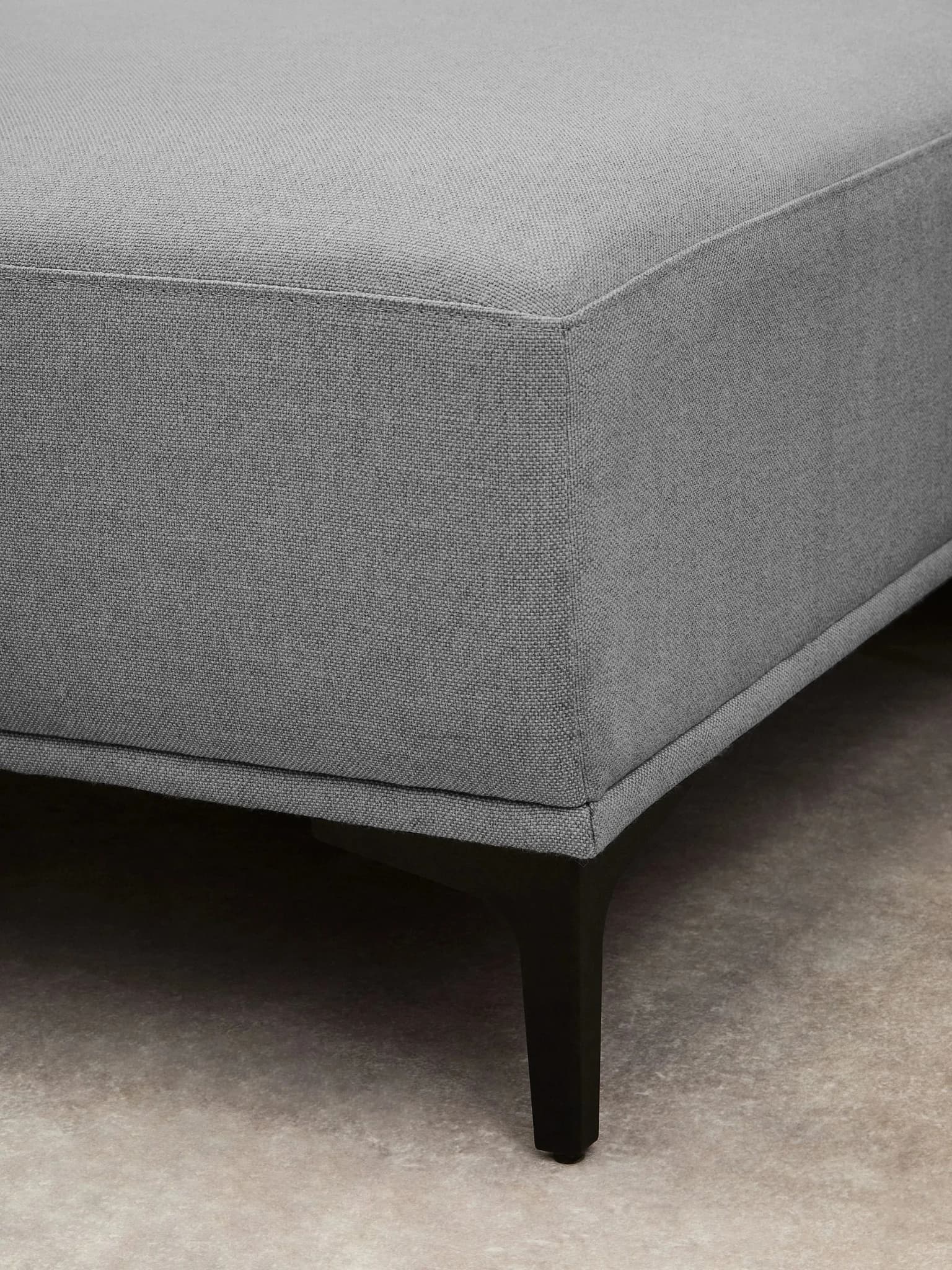 Toulon Grey Fabric 3 Seat Left Chaise Sofa - Seating, photo 4 of 8