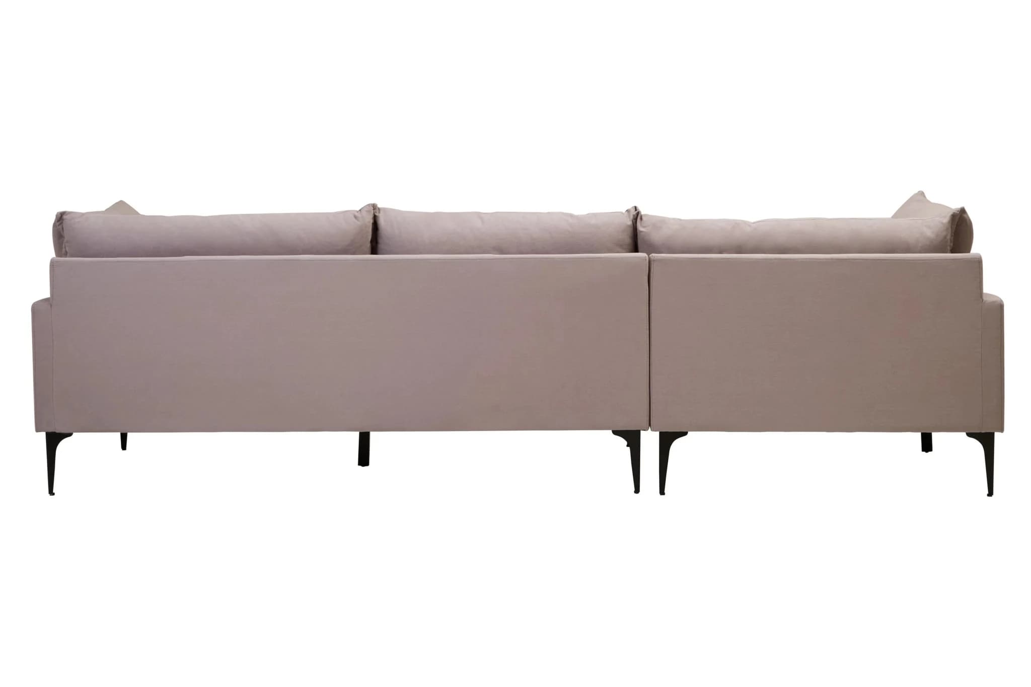 Troyes Grey Three Seat Left Chaise Sofa - Seating, photo 3 of 8