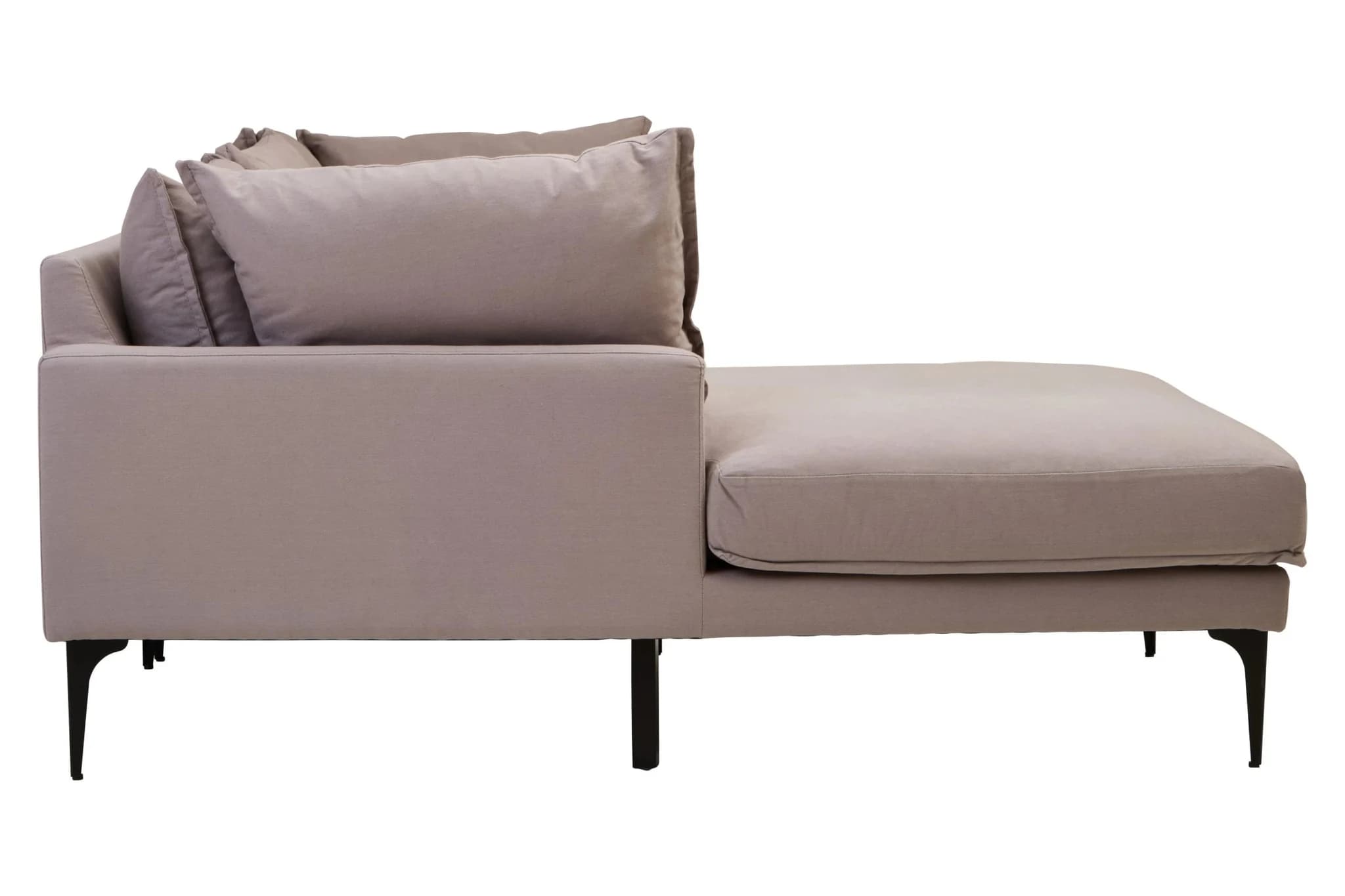 Troyes Grey Three Seat Left Chaise Sofa - Seating, photo 2 of 8