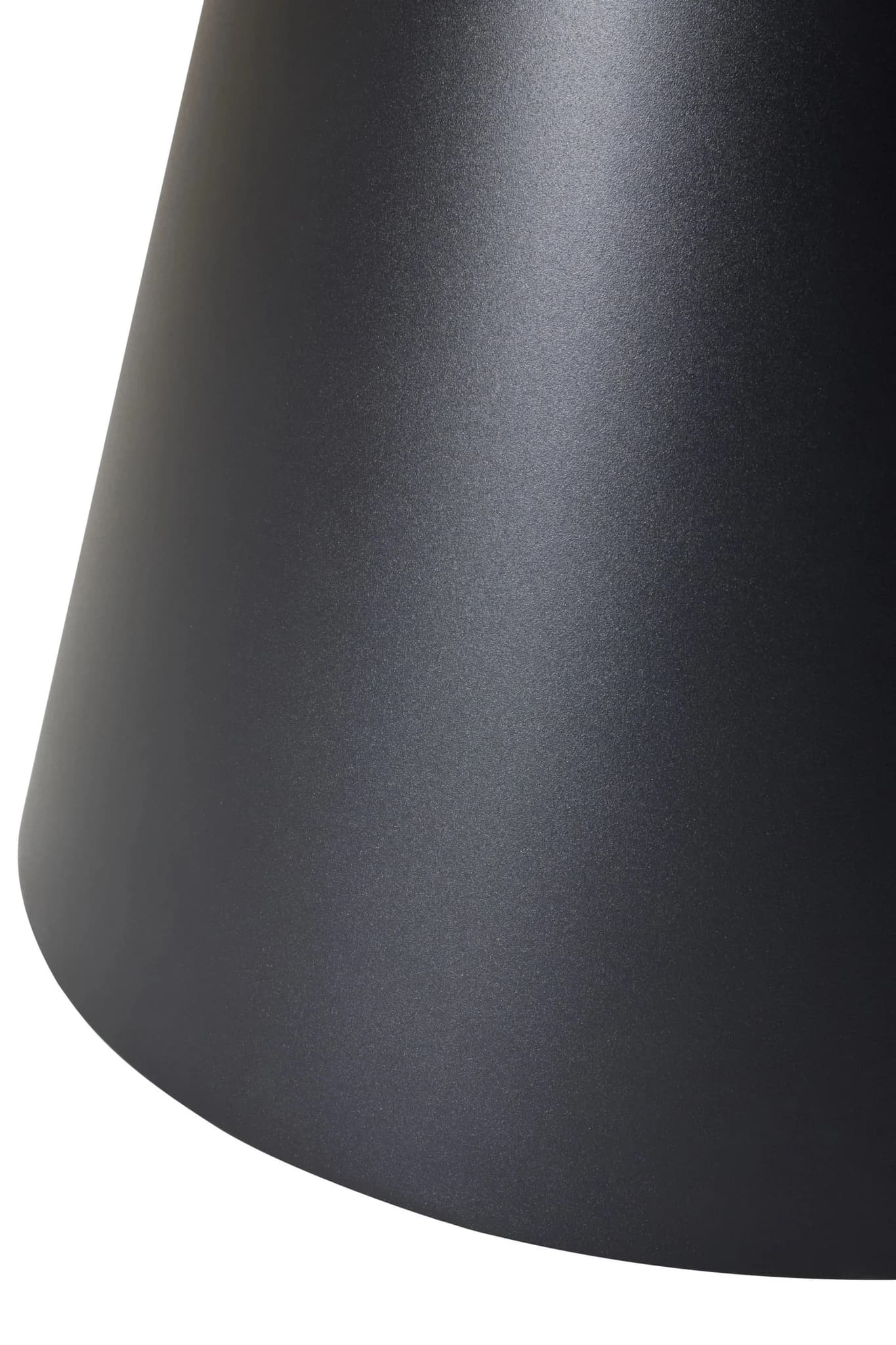 Azalea Large Black Conical Base Round Dining Table - Tables, photo 2 of 4
