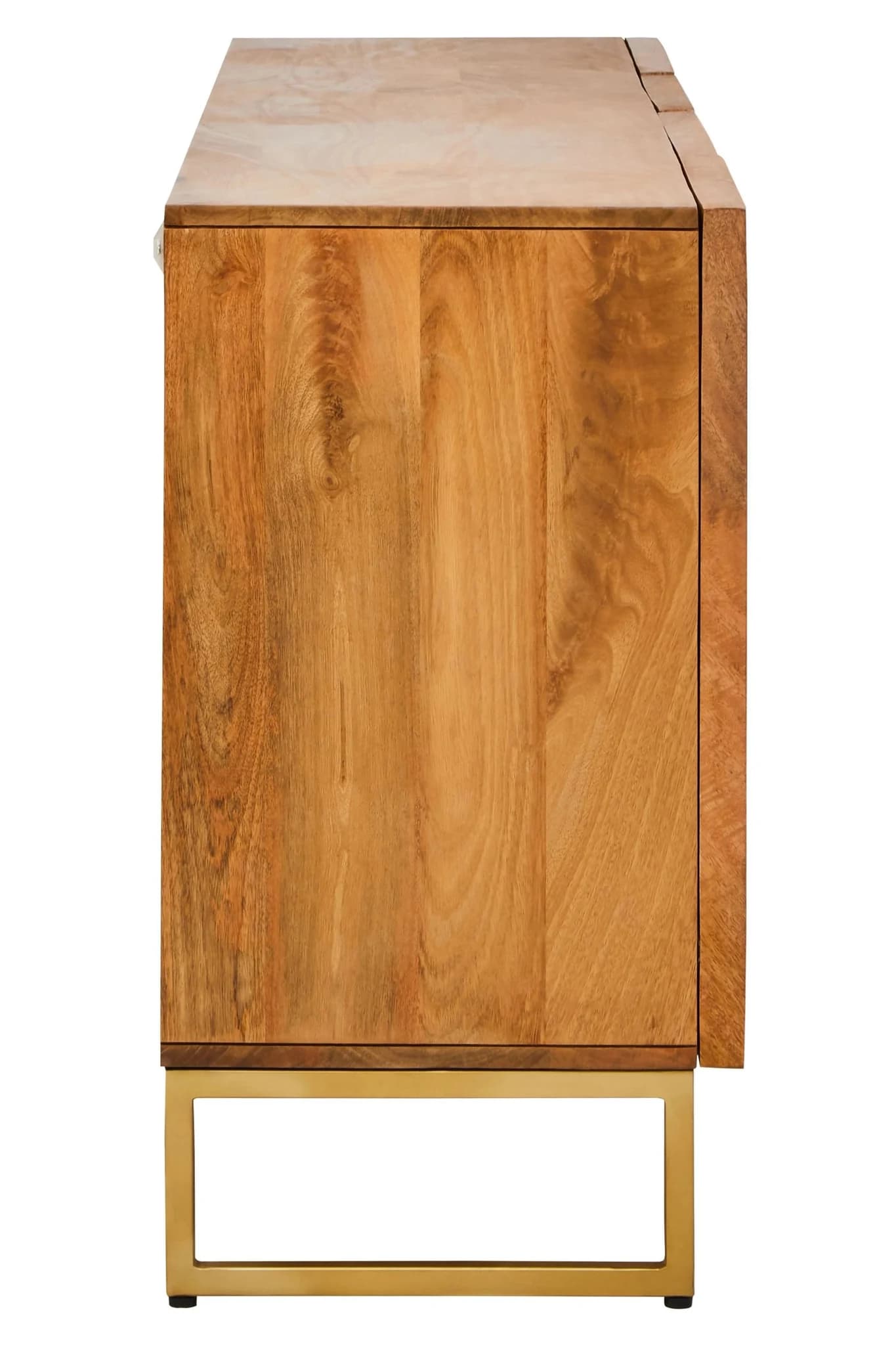 Teora Mango Wood Paper Rope Detail Four Door Sideboard - Bookcases & shelving, photo 4 of 8