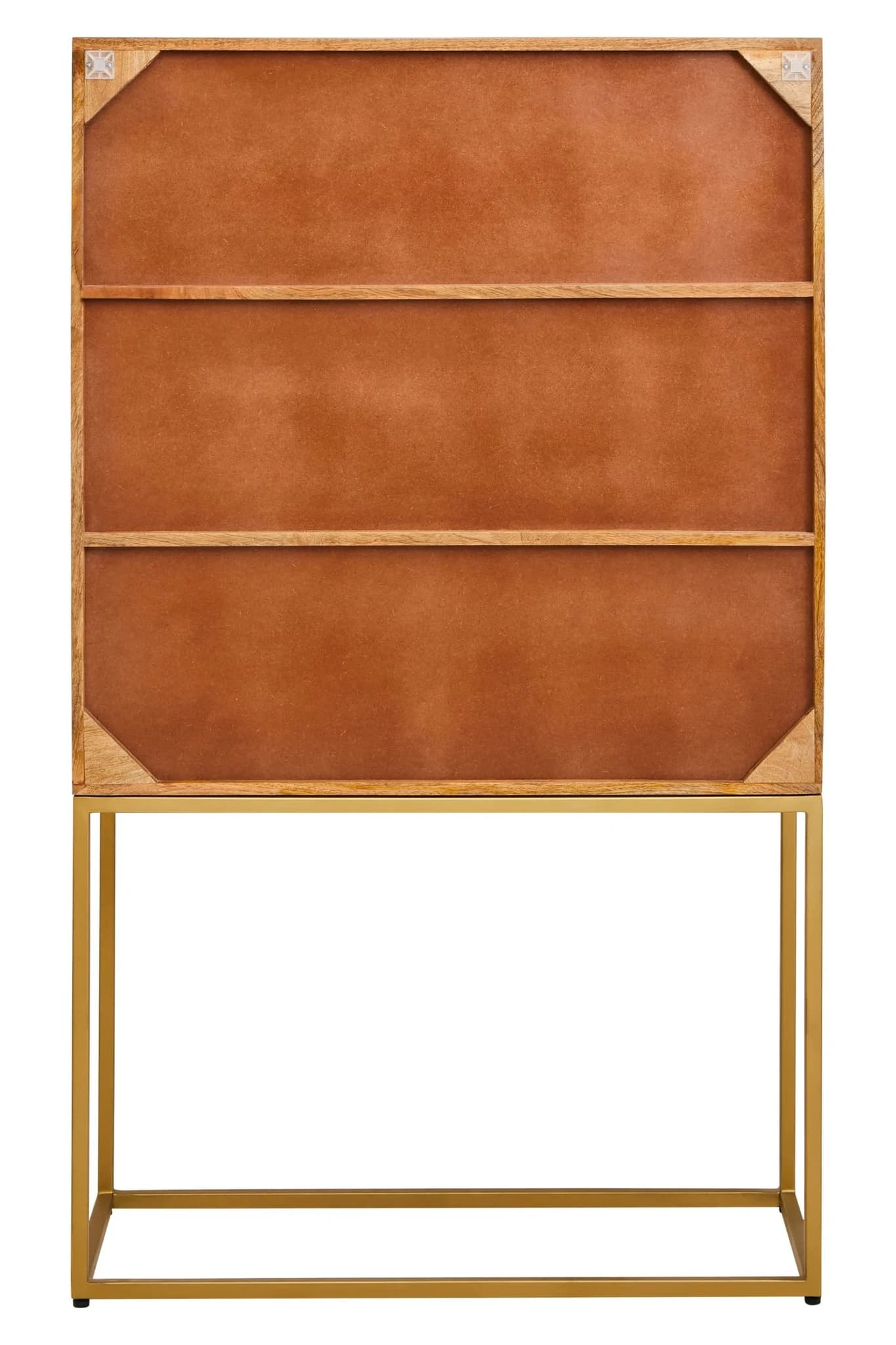Teora Paper Rope Detail Two Door Mango Wood Cabinet - Bookcases & shelving, photo 6 of 8