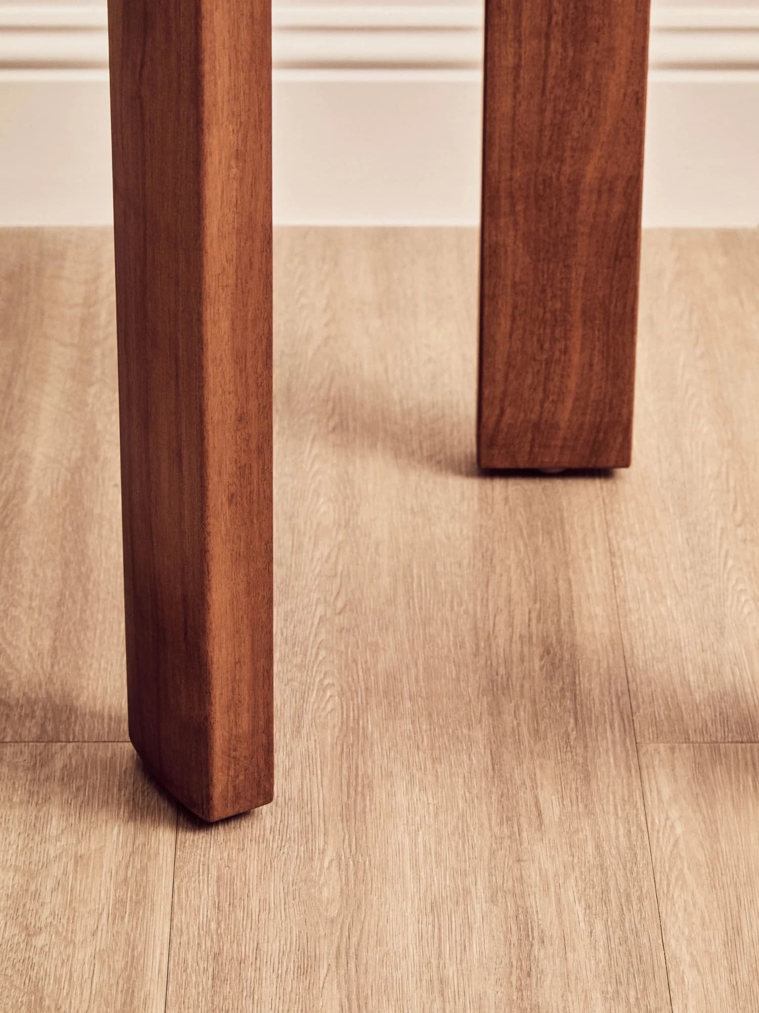 Palermo Travertine and Acacia Wood Side Table - Tables, photo 4 of 8
