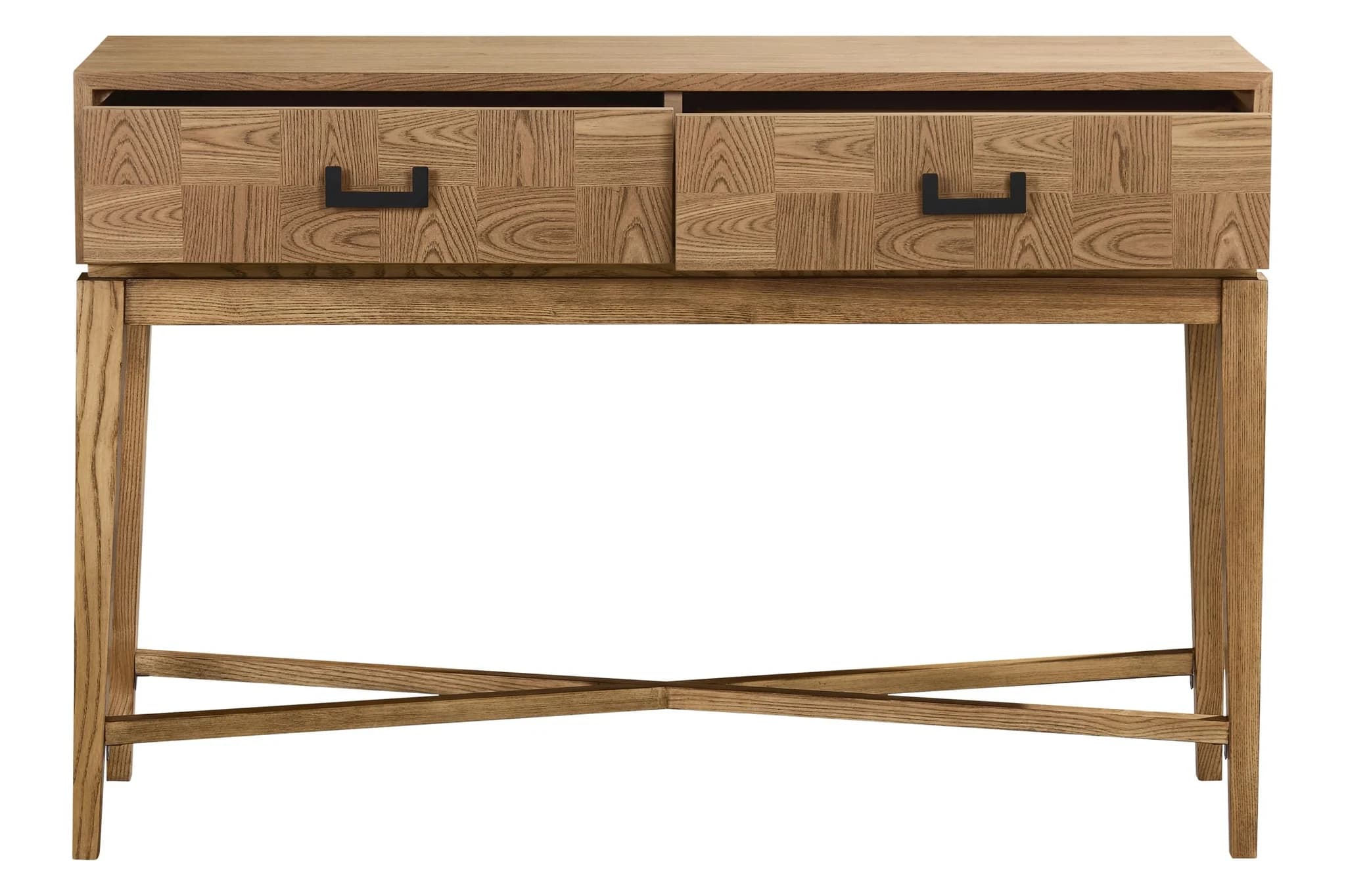Dimaro Natural Two Drawer Console Table - Tables, photo 6 of 6