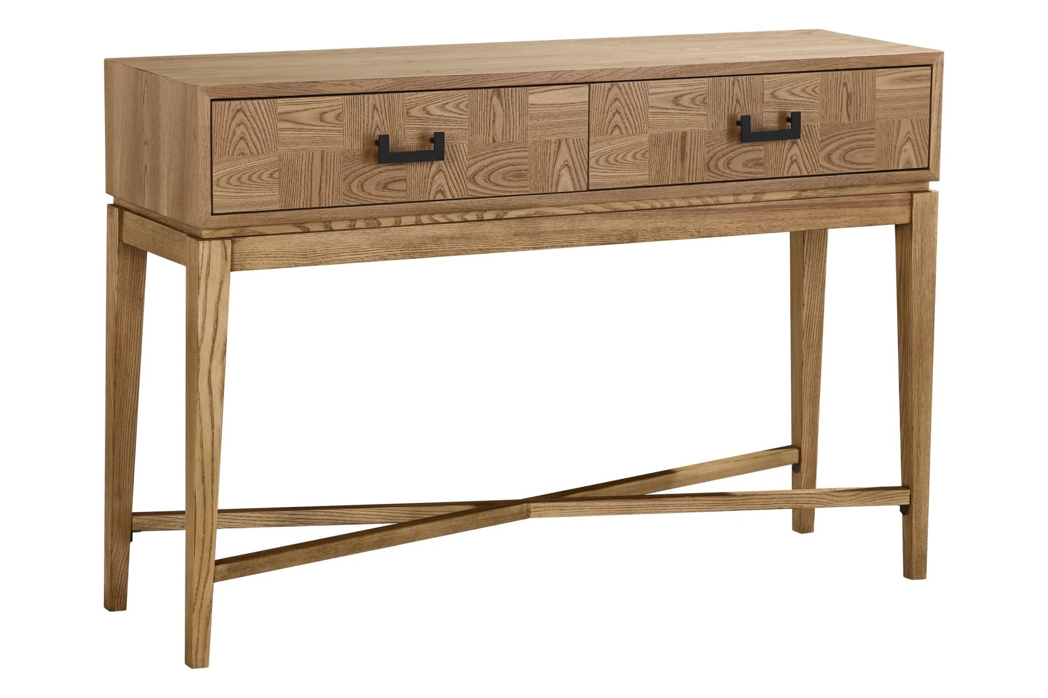 Dimaro Natural Two Drawer Console Table - Tables, photo 5 of 6