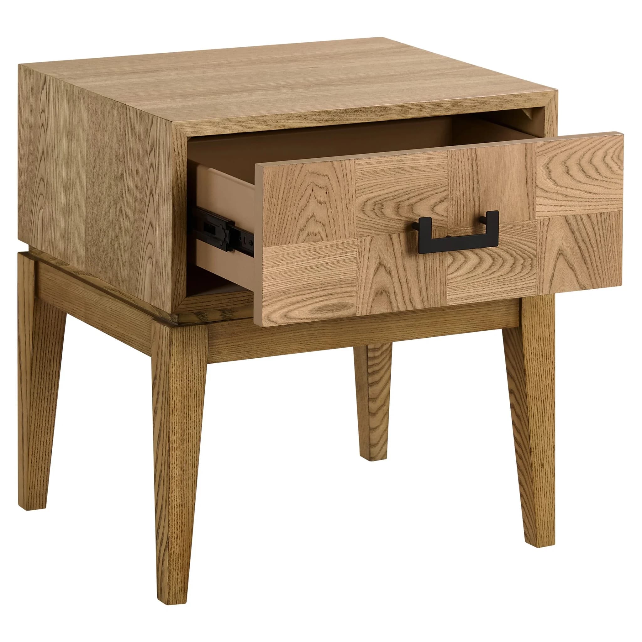 Dimaro Natural One Drawer Side Table - Tables, photo 4 of 6
