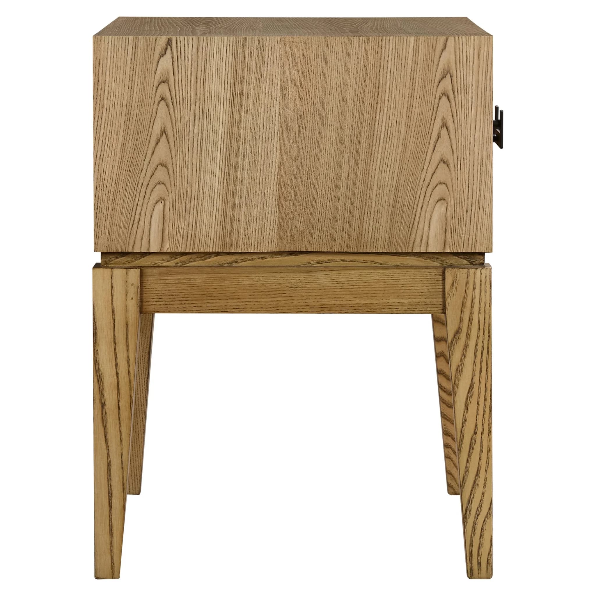 Dimaro Natural One Drawer Side Table - Tables, photo 3 of 6