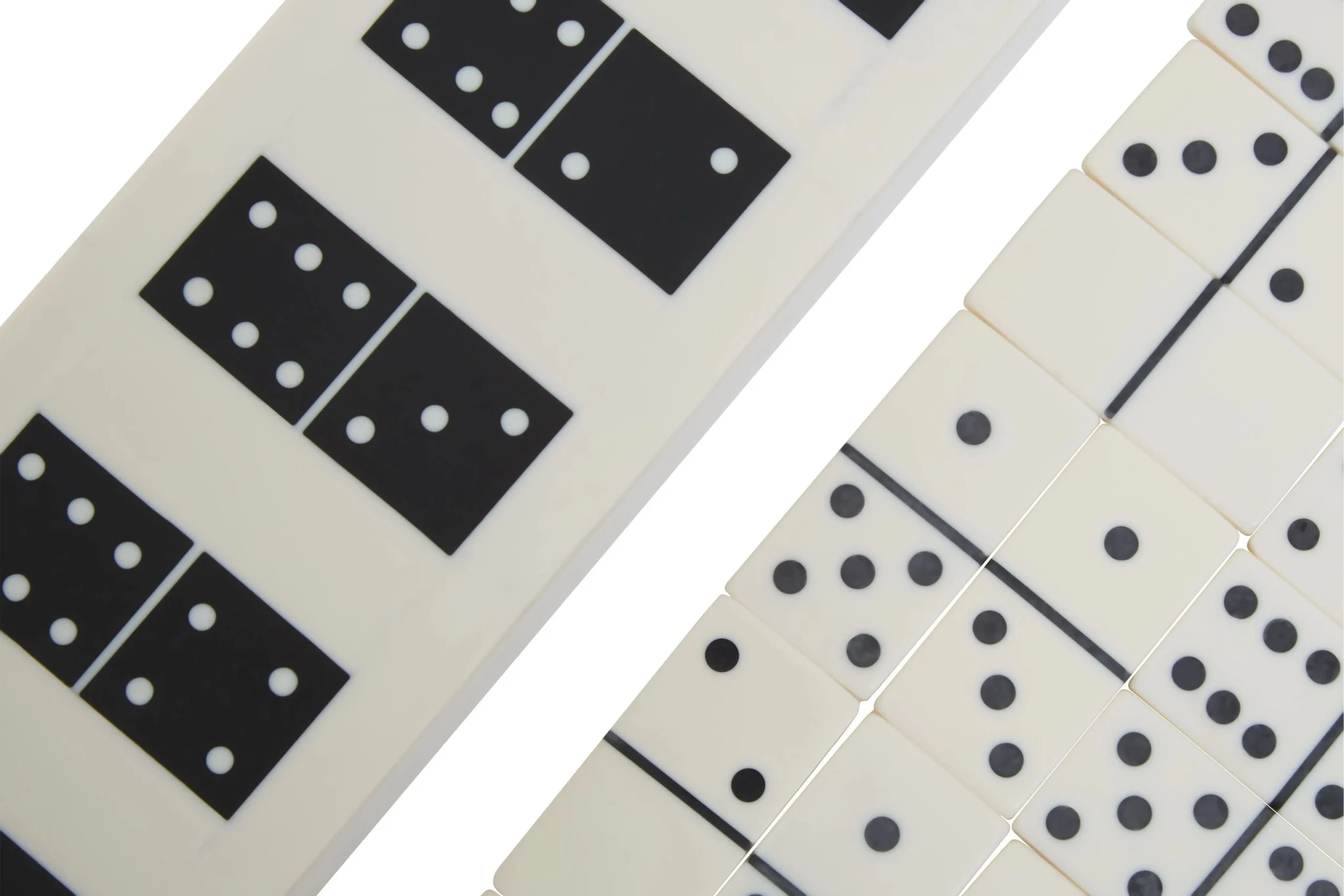 Churchill Games White and Black Finish Domino Box - Decorative, photo 7 of 7
