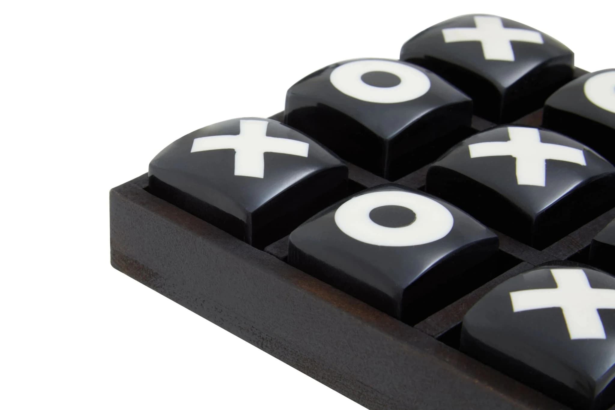 Churchill Games Extra Small Black and White Noughts and Crosses - Decorative, photo 4 of 4