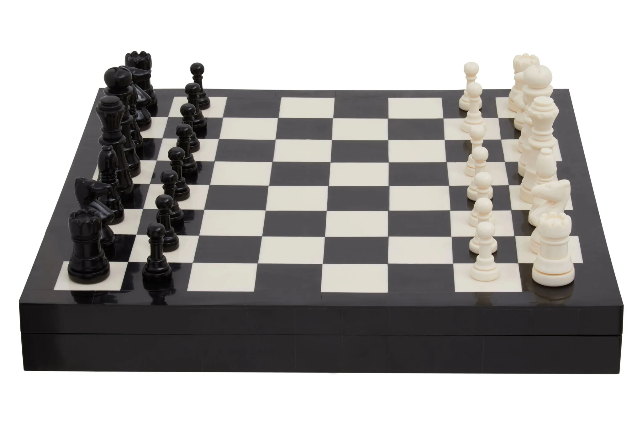 Churchill Games Black and White Chess Set - Decorative, photo 3 of 5