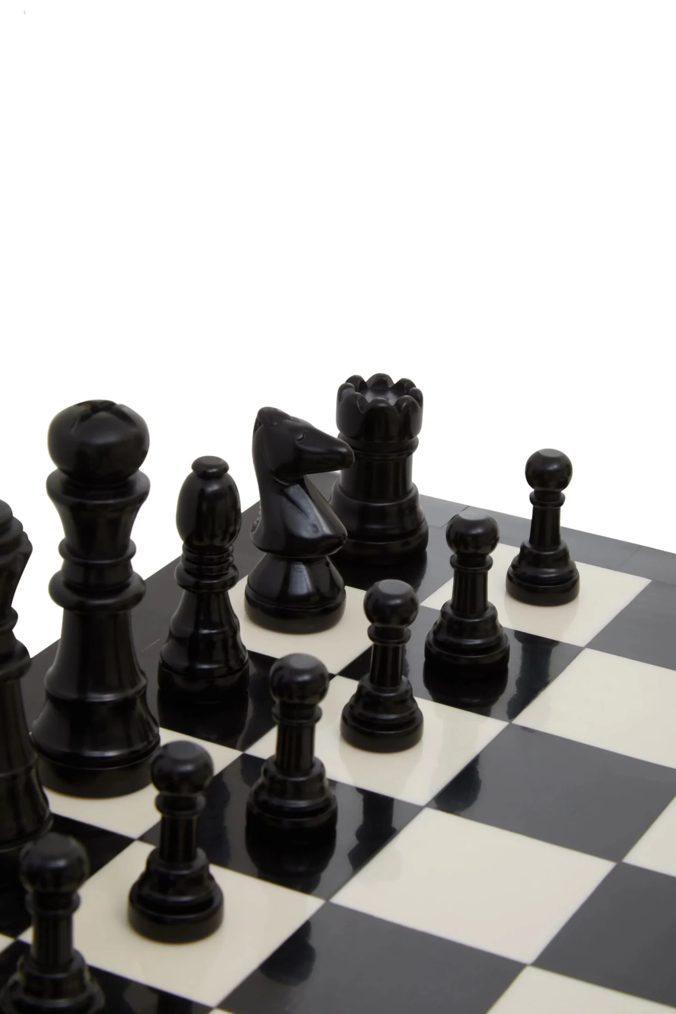 Churchill Games Black and White Chess Set - Decorative, photo 5 of 5