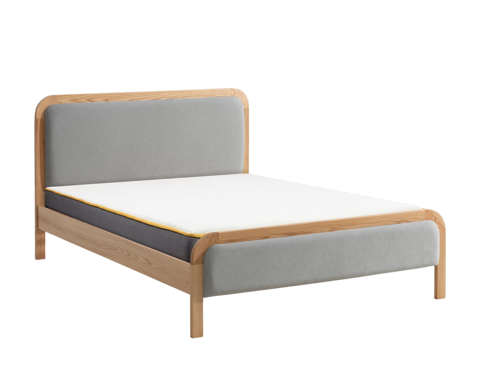 Amaya Double Bed Oak - Beds & bed frames, photo 4 of 10