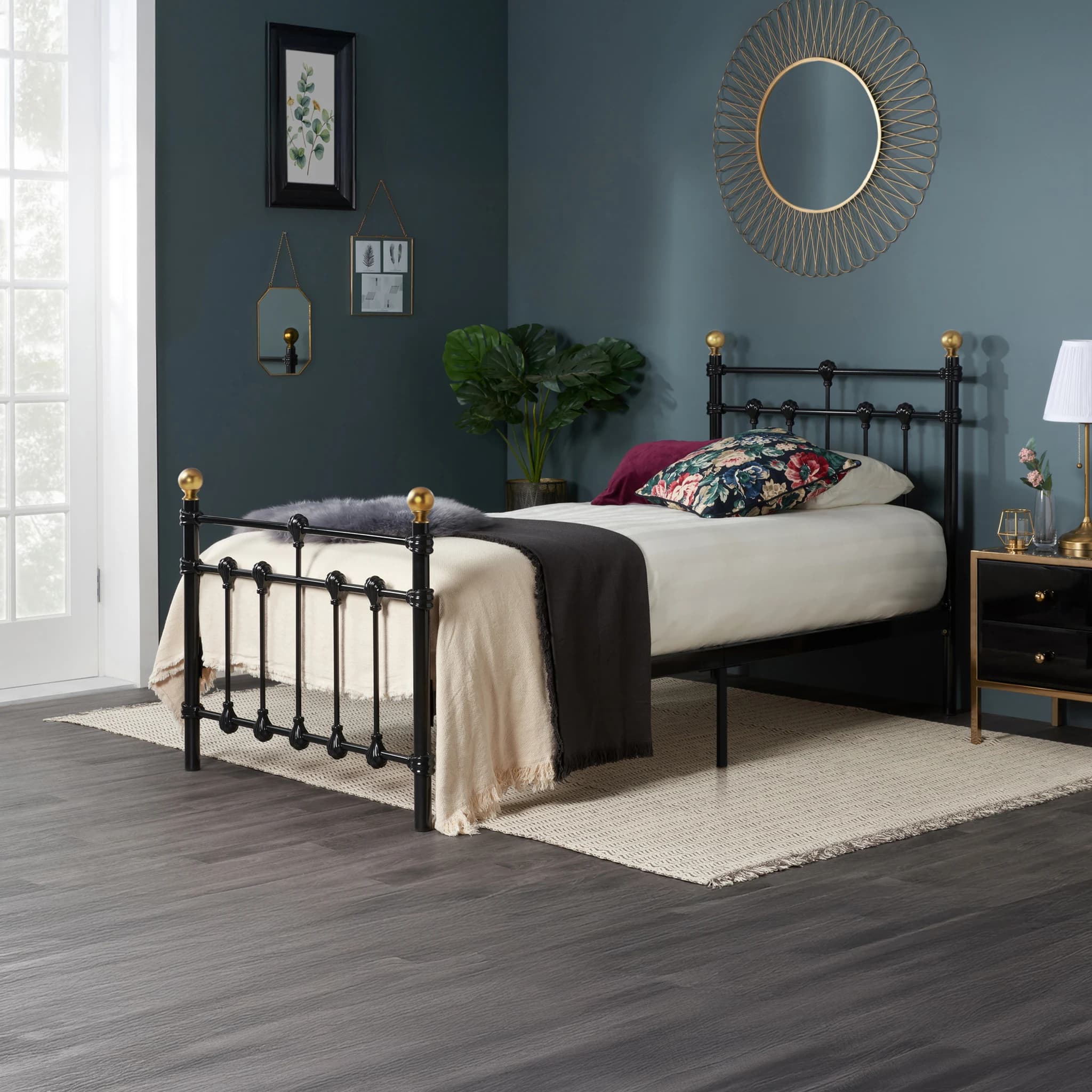 90cm Atlas Bed Black - Beds & bed frames, photo 9 of 10