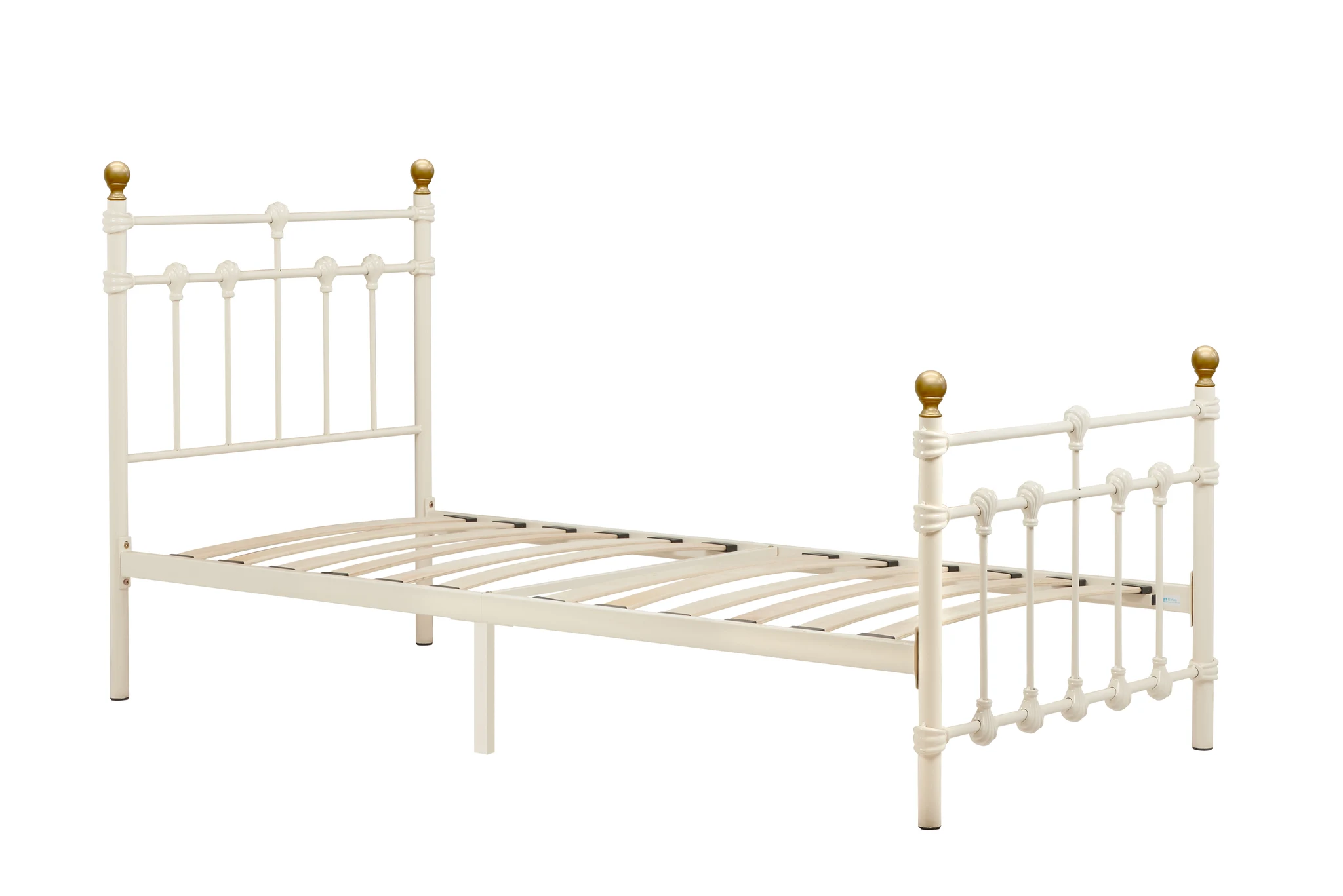 90cm Atlas Bed Cream - Beds & bed frames, photo 4 of 10