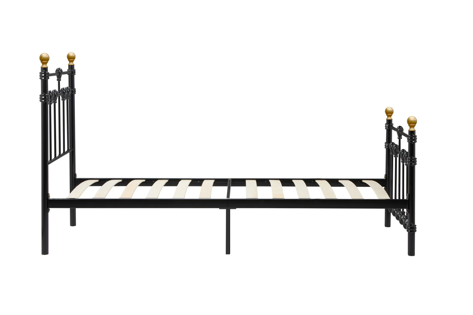 135cm Atlas Bed Black - Beds & bed frames, photo 6 of 10