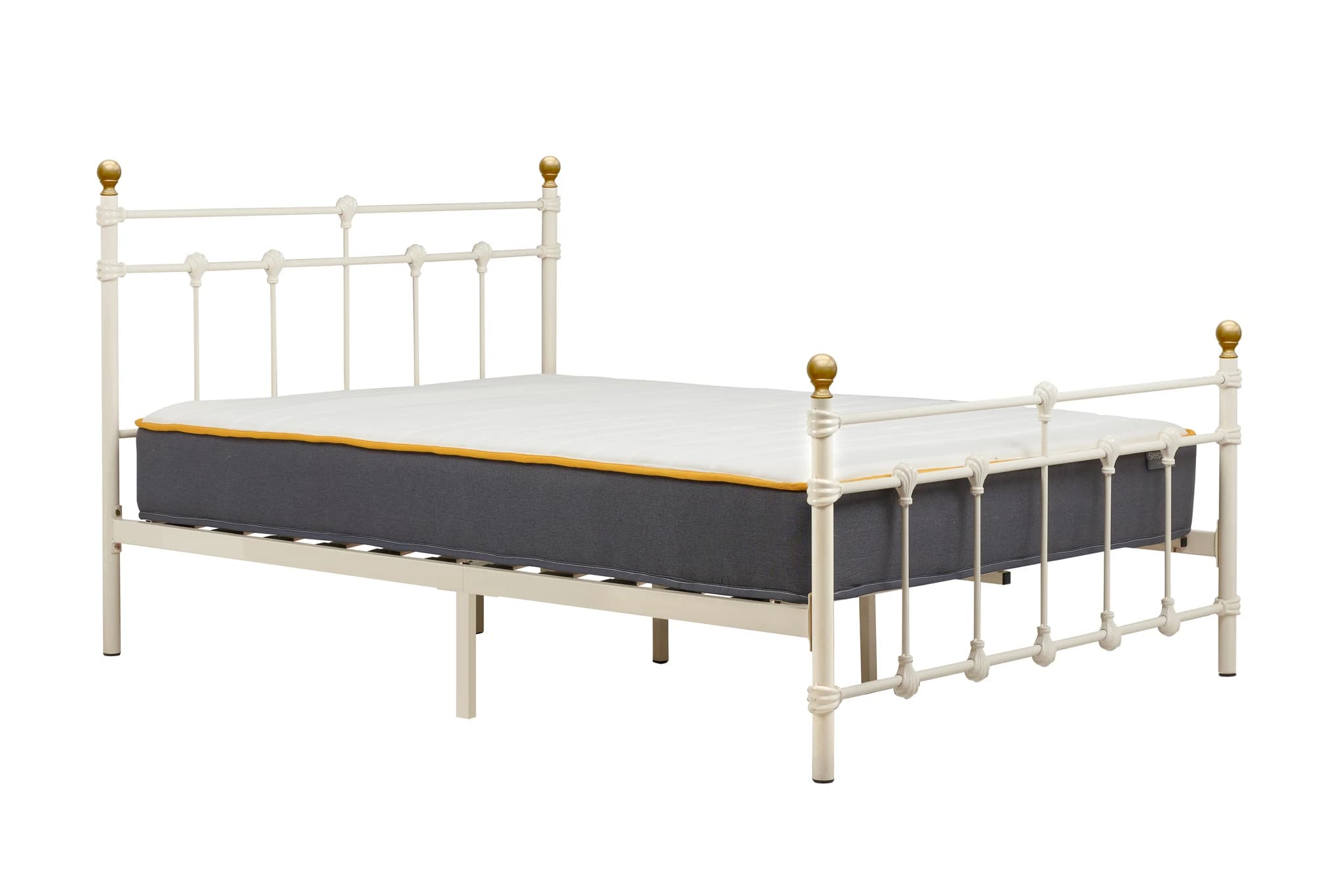 120cm Atlas Bed Cream - Beds & bed frames, photo 3 of 10