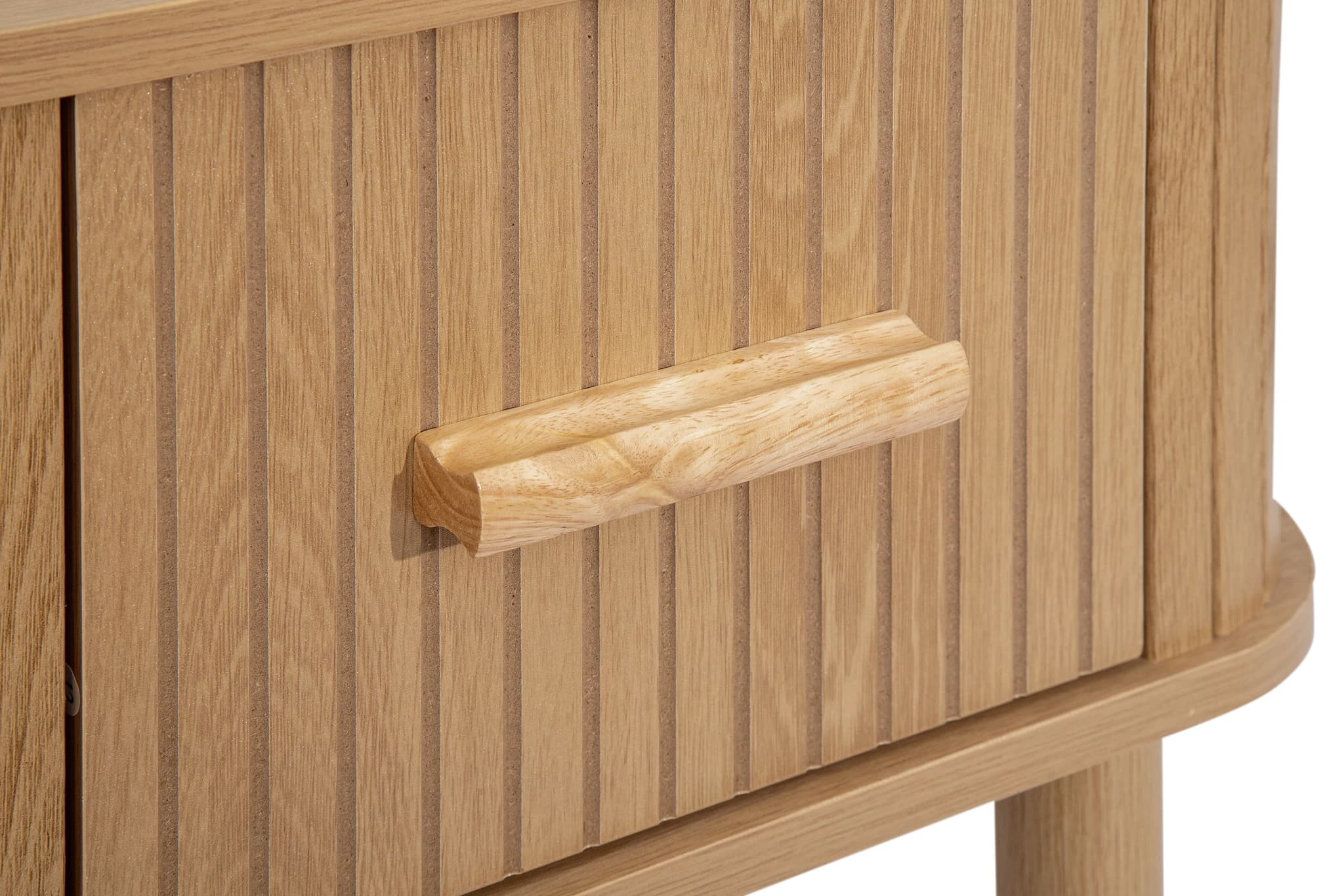 Axel 1 Drawer Fluted Bedside - Bedside tables, photo 6 of 10