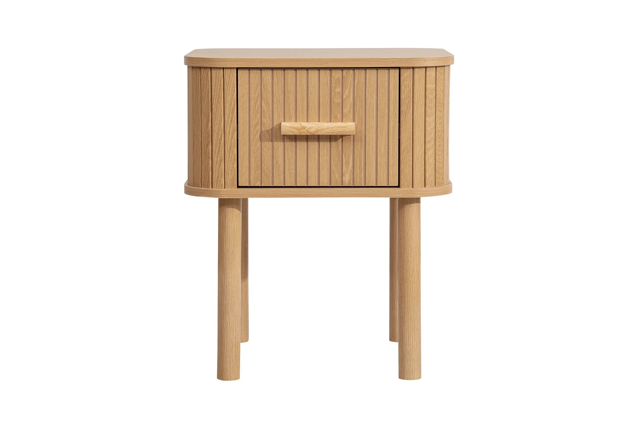 Axel 1 Drawer Fluted Bedside - Bedside tables, photo 4 of 10
