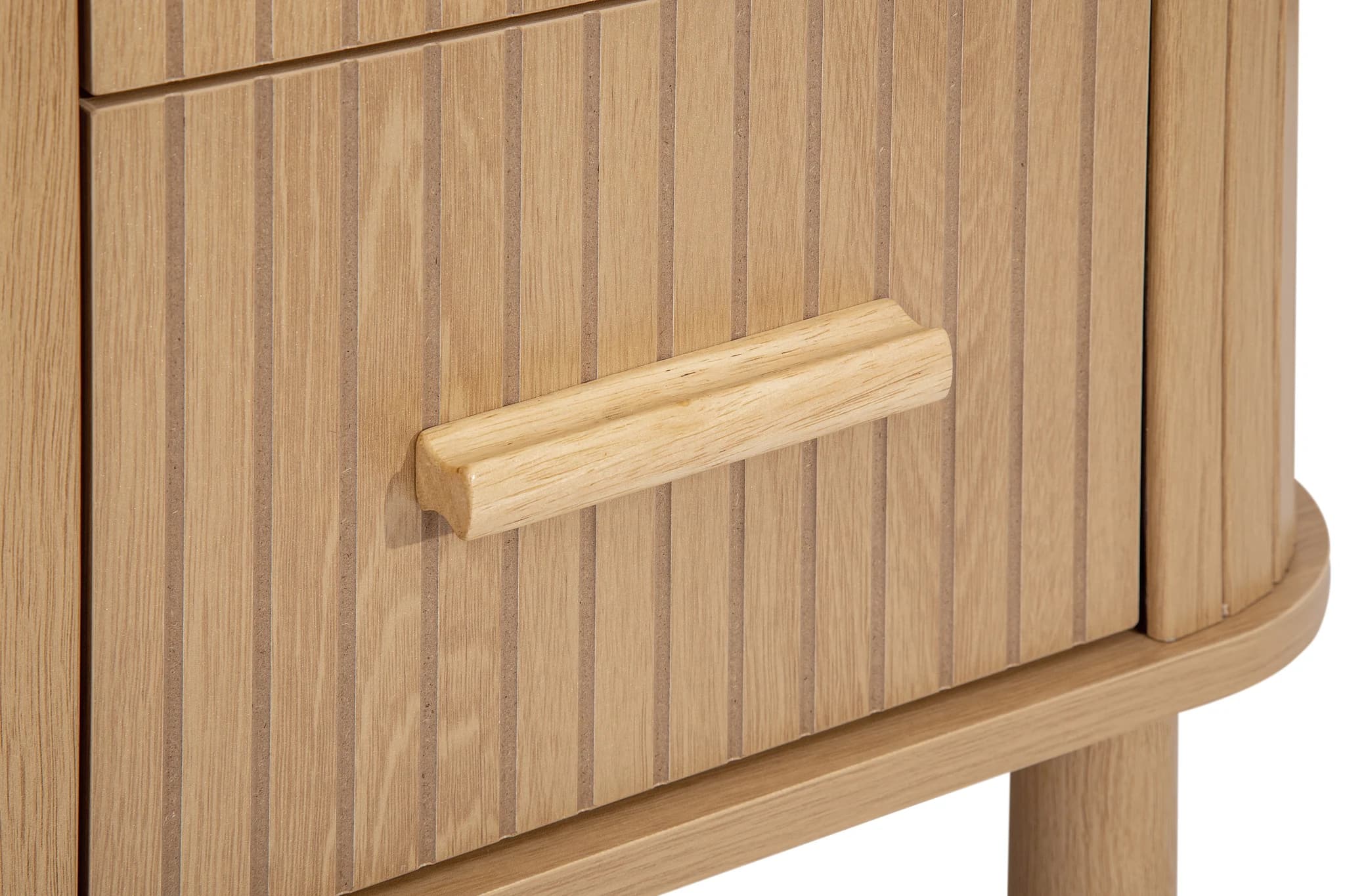 Axel 2 Drawer Fluted Bedside - Bedside tables, photo 6 of 10