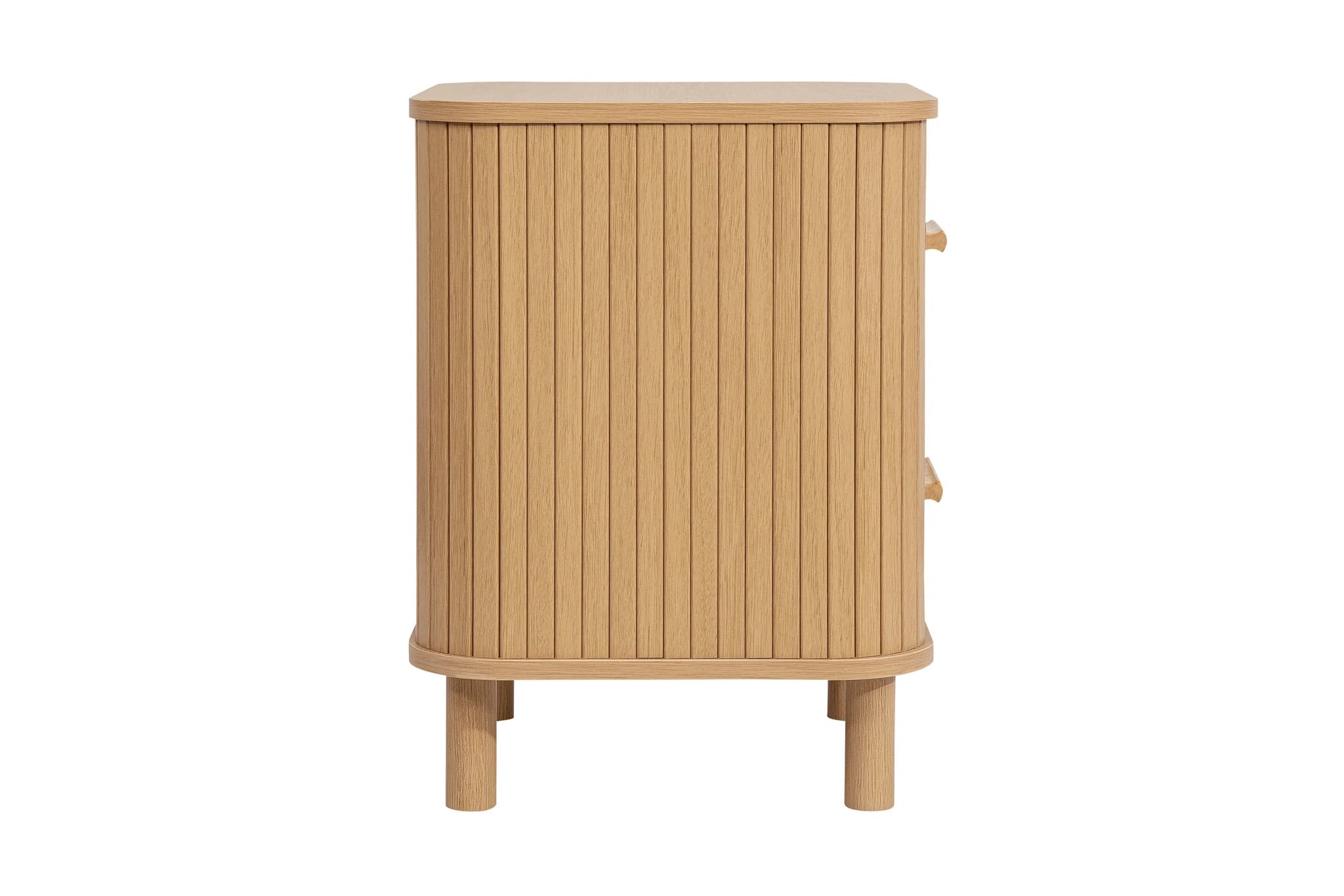 Axel 2 Drawer Fluted Bedside - Bedside tables, photo 5 of 10