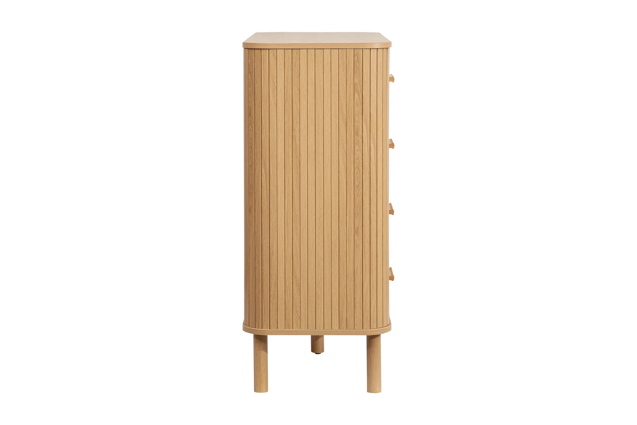 Axel 5 Drawer Fluted Chest - Chests of drawers, photo 6 of 10