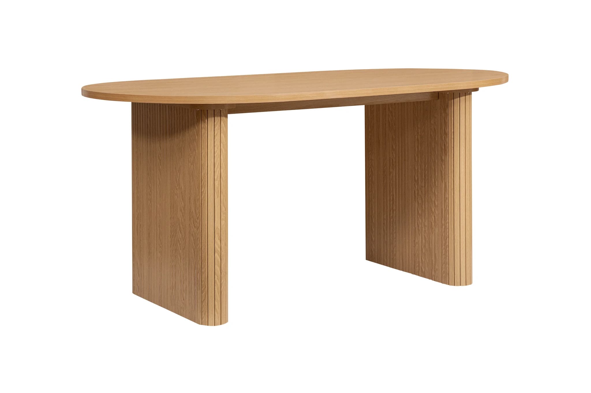 Axel Oval Fluted Dining Table - Dining tables, photo 3 of 10