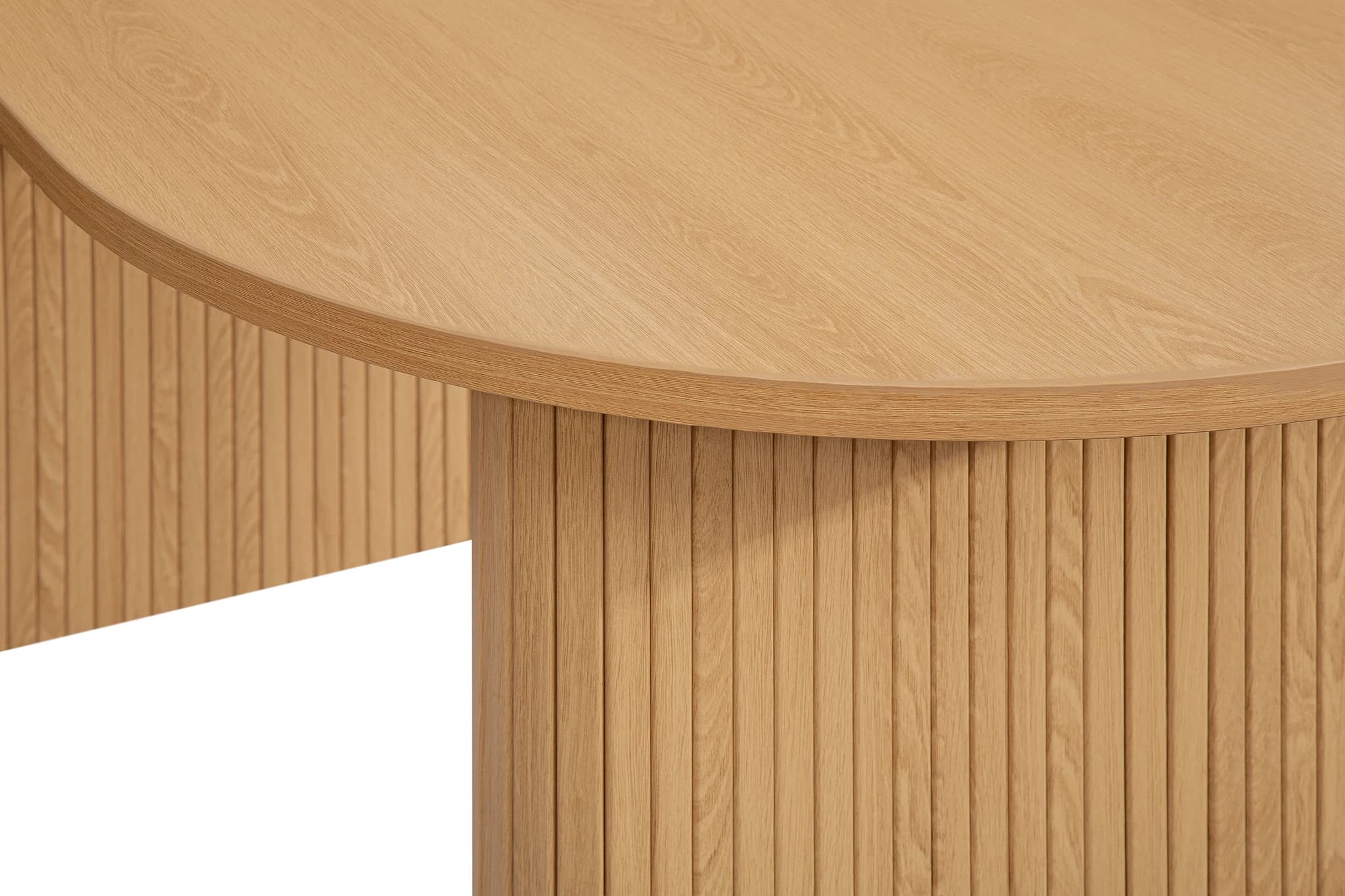 Axel Oval Fluted Dining Table - Dining tables, photo 6 of 10