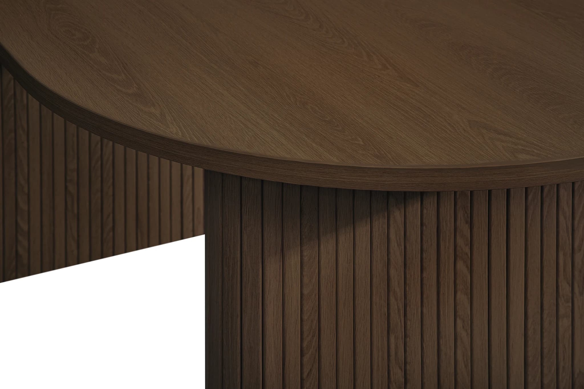 Axel Oval Fluted Dining Table - Dining tables, photo 6 of 10