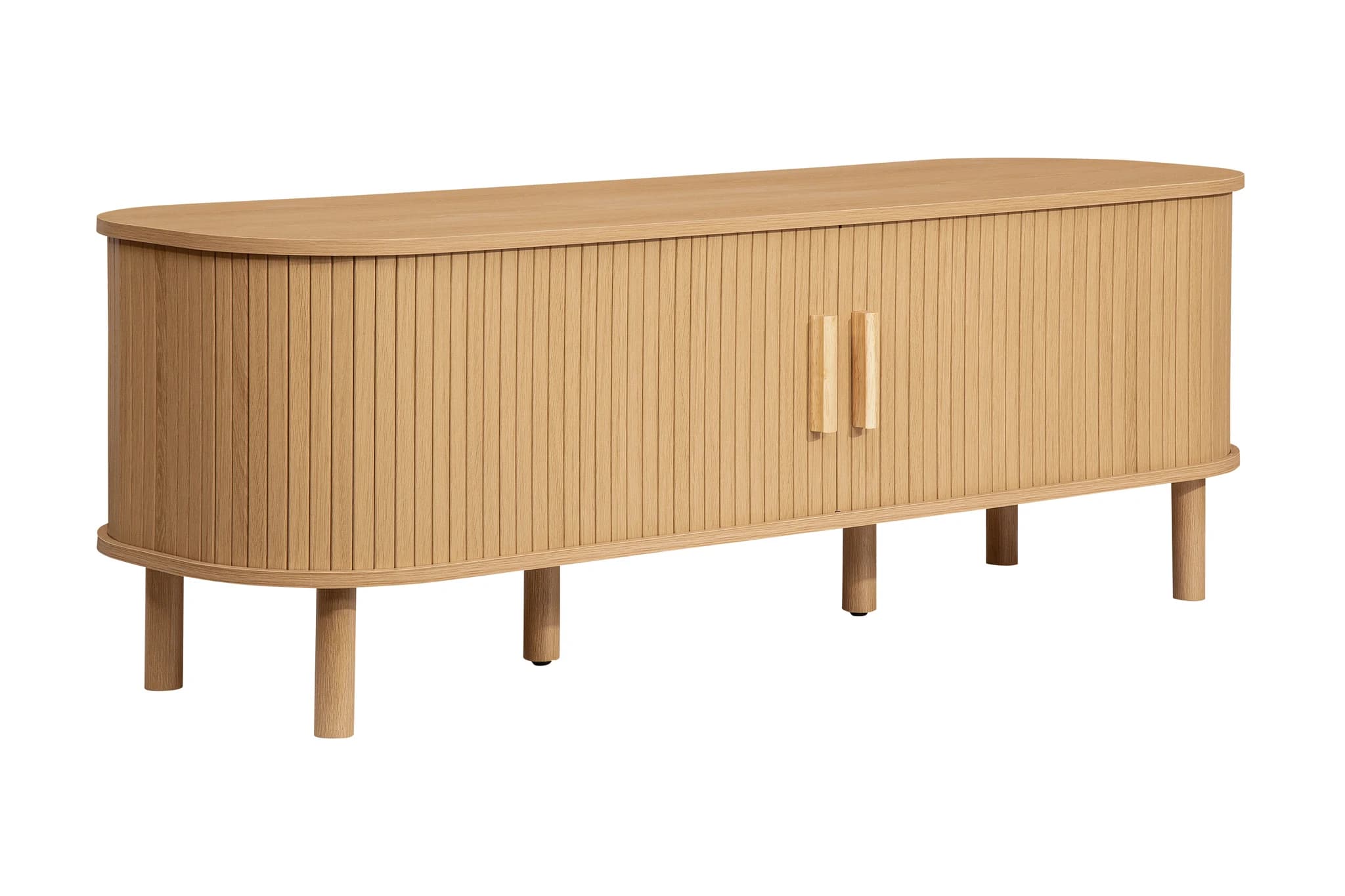 Axel Fluted Small TV Unit - TV & media units, photo 2 of 10