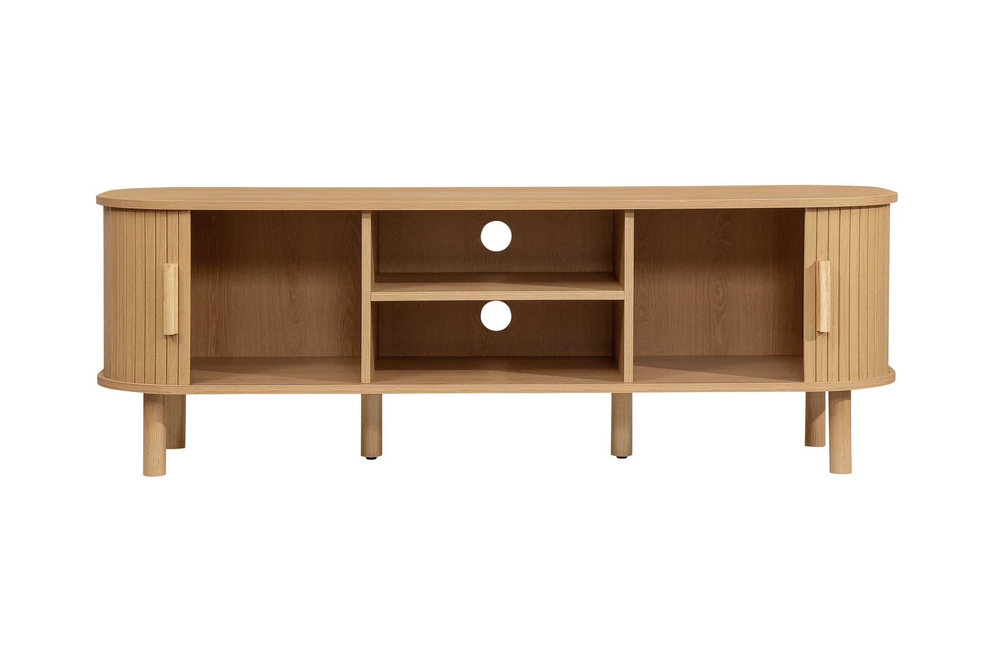 Axel Fluted Small TV Unit - TV & media units, photo 5 of 10