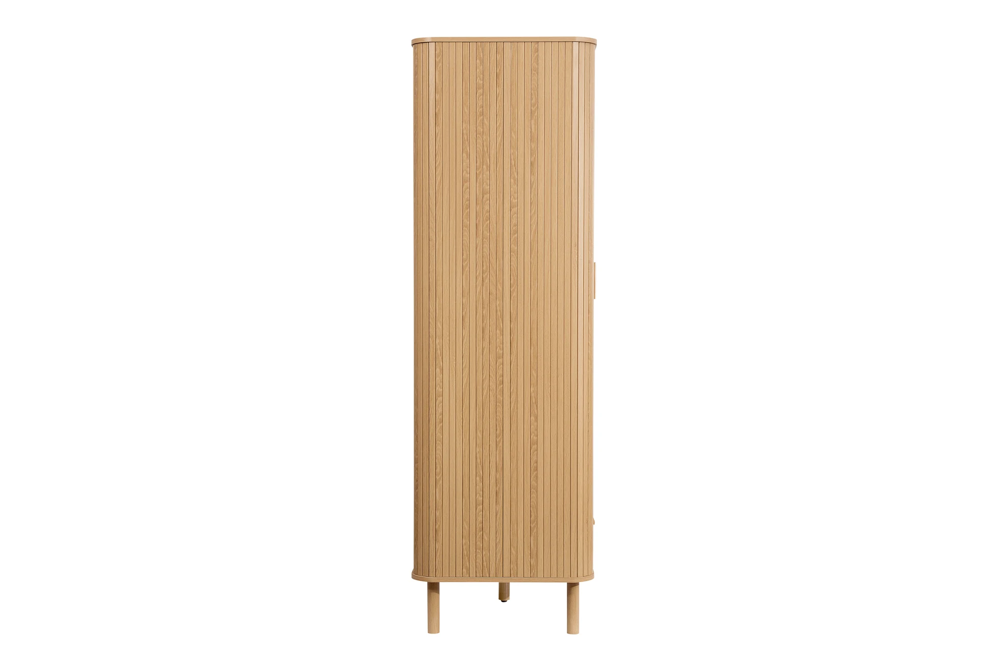 Axel 2 Door 1 Drawer Fluted Wardrobe - Wardrobes, photo 5 of 10