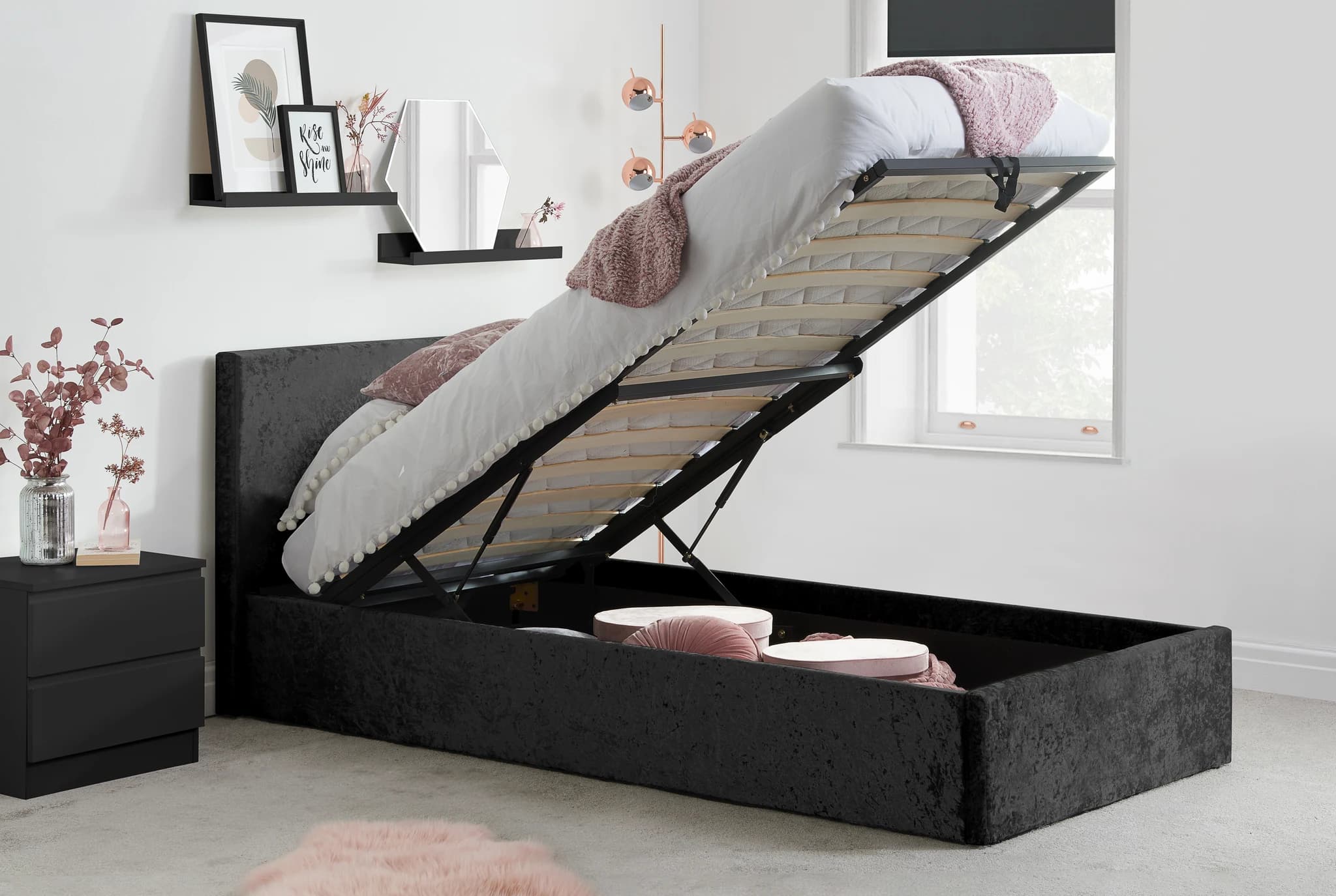 Berlin Single Ottoman Bed - Beds & bed frames, photo 2 of 10