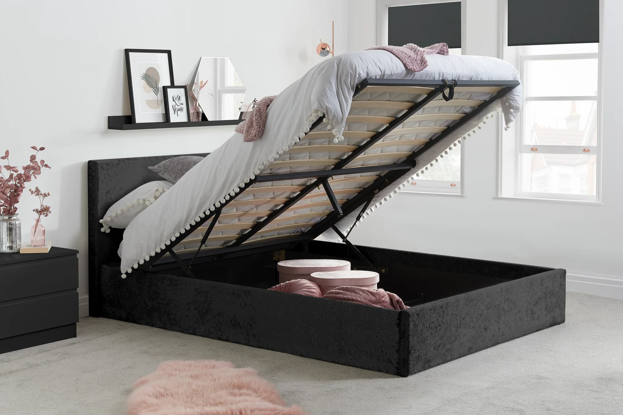Berlin Small Double Ottoman Bed - Beds & bed frames, photo 2 of 10