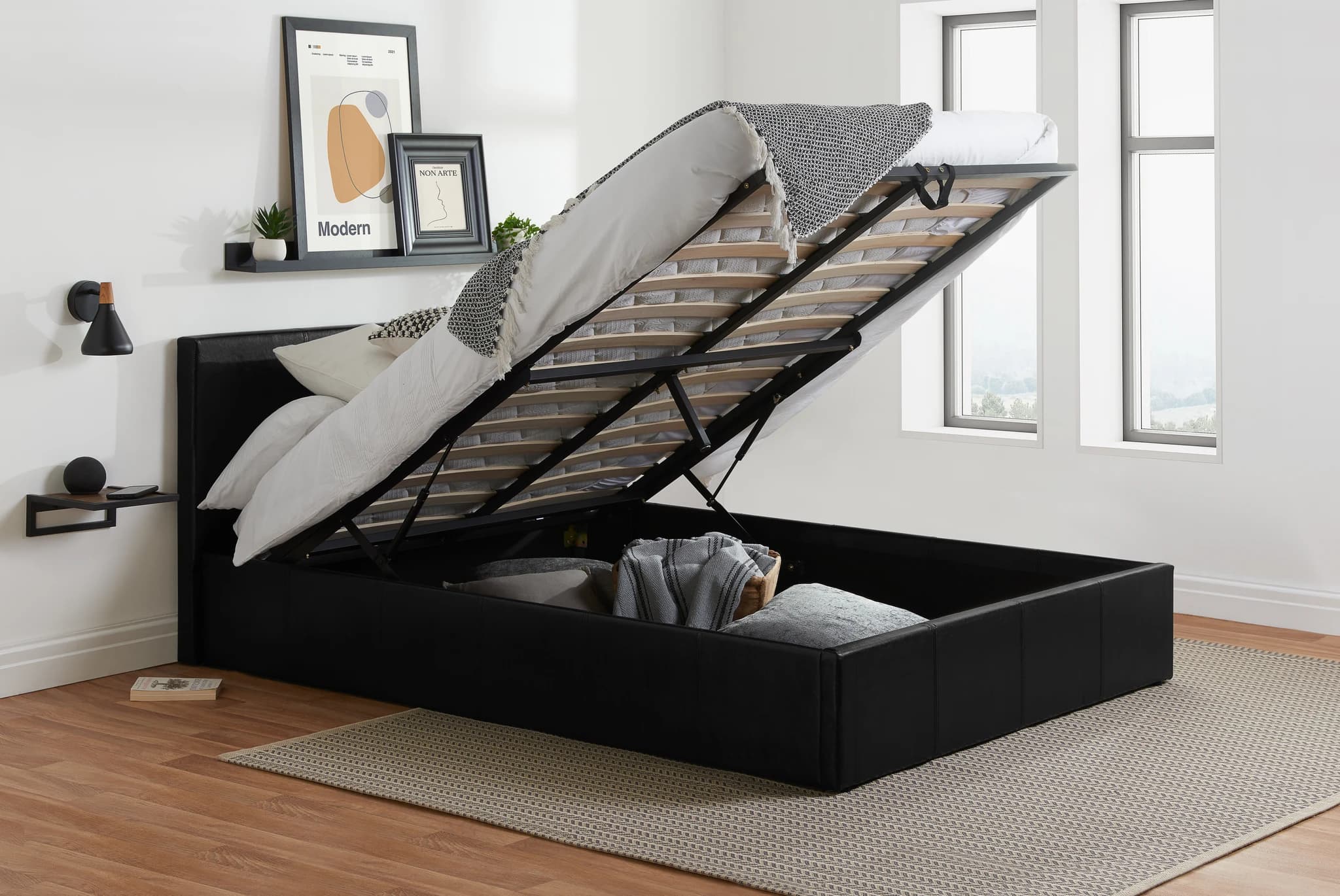 Berlin Double Ottoman Bed - Beds & bed frames, photo 2 of 10