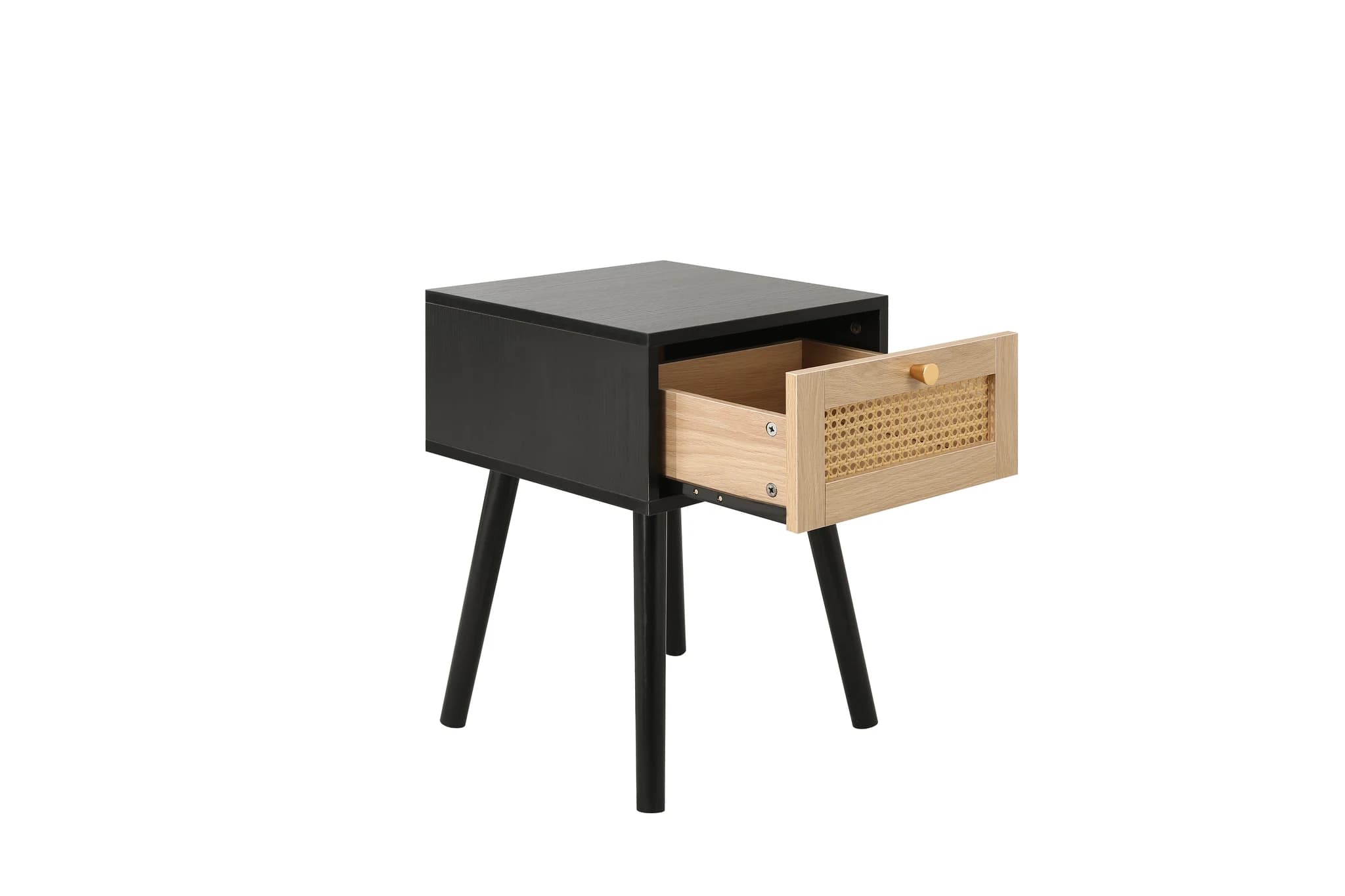 Croxley 1 Drawer Rattan Bedside - Bedside tables, photo 4 of 10