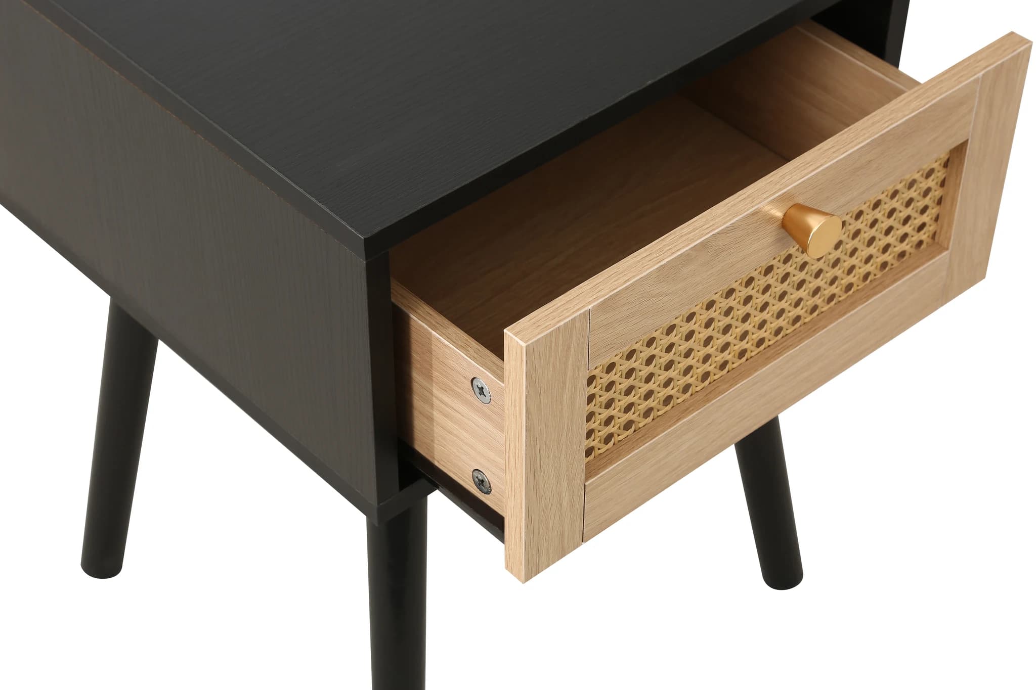 Croxley 1 Drawer Rattan Bedside - Bedside tables, photo 9 of 10