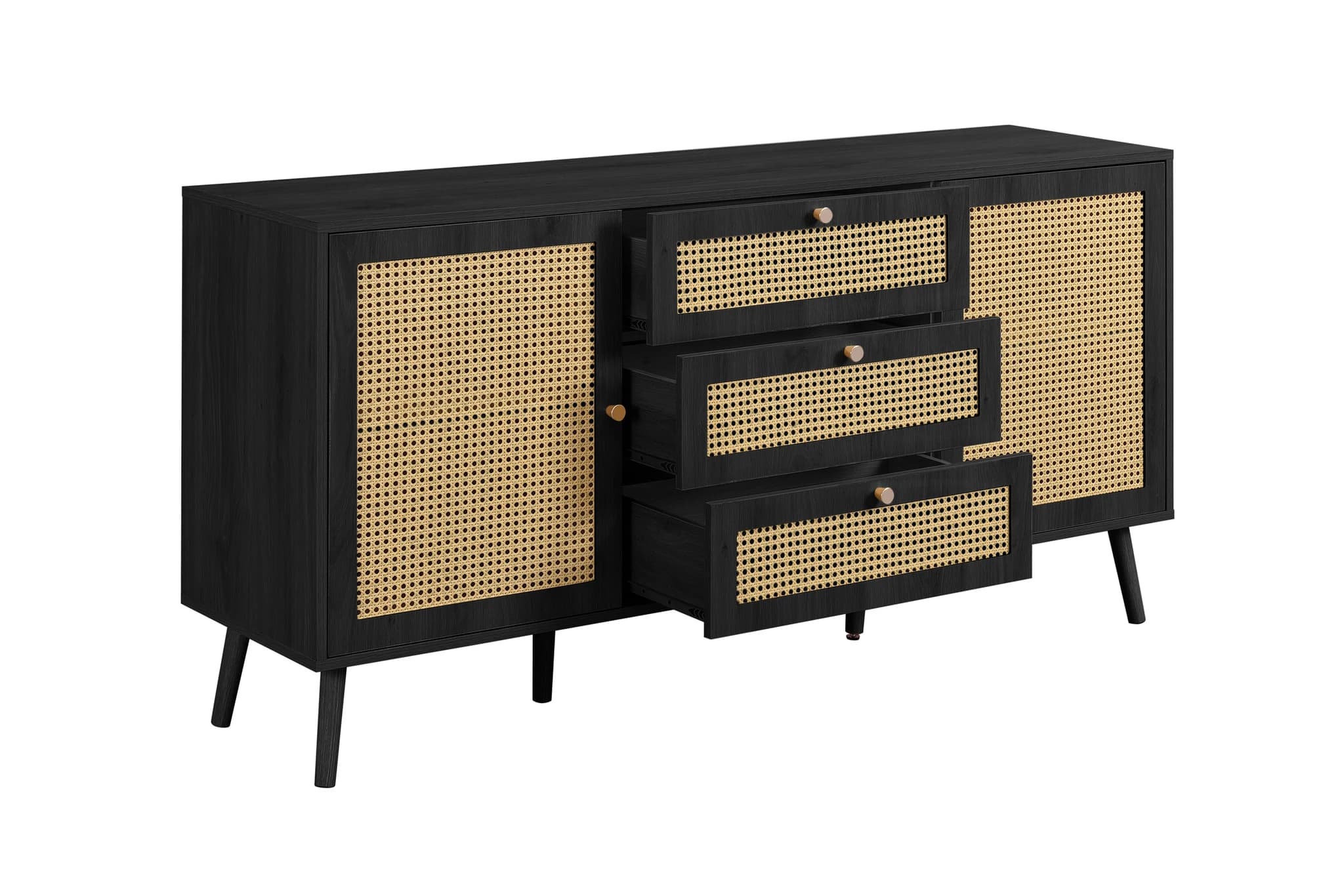 Croxley 2 Door 3 Drawer Sideboard - Sideboards, photo 4 of 10