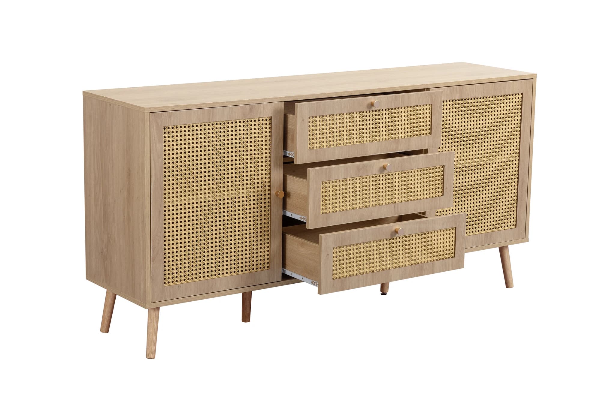Croxley 2 Door 3 Drawer Sideboard - Sideboards, photo 4 of 10
