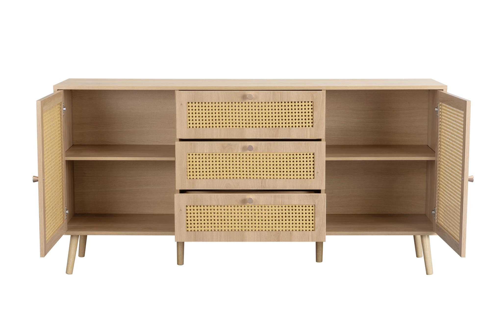 Croxley 2 Door 3 Drawer Sideboard - Sideboards, photo 6 of 10